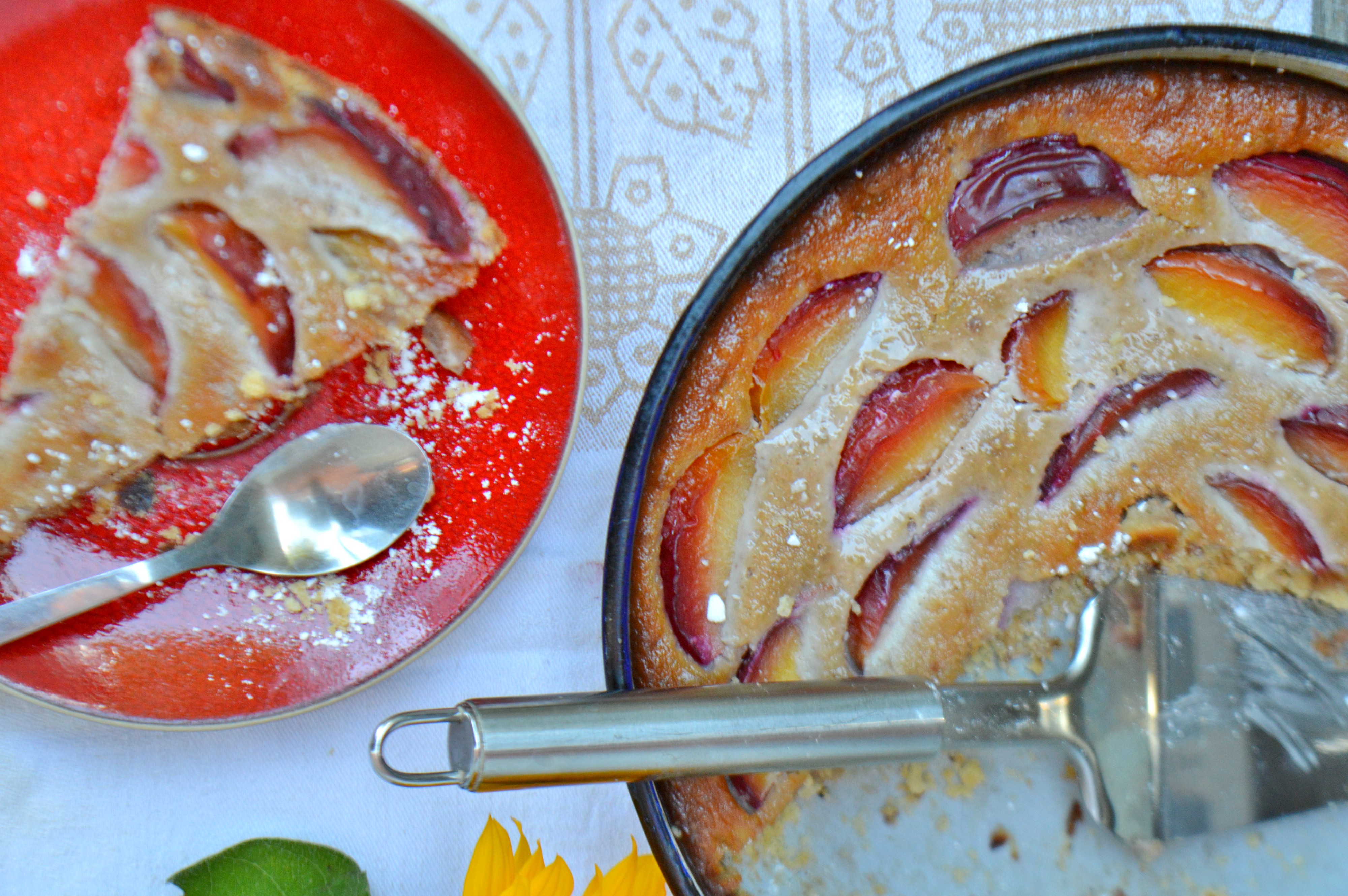 Plum Walnut Cake