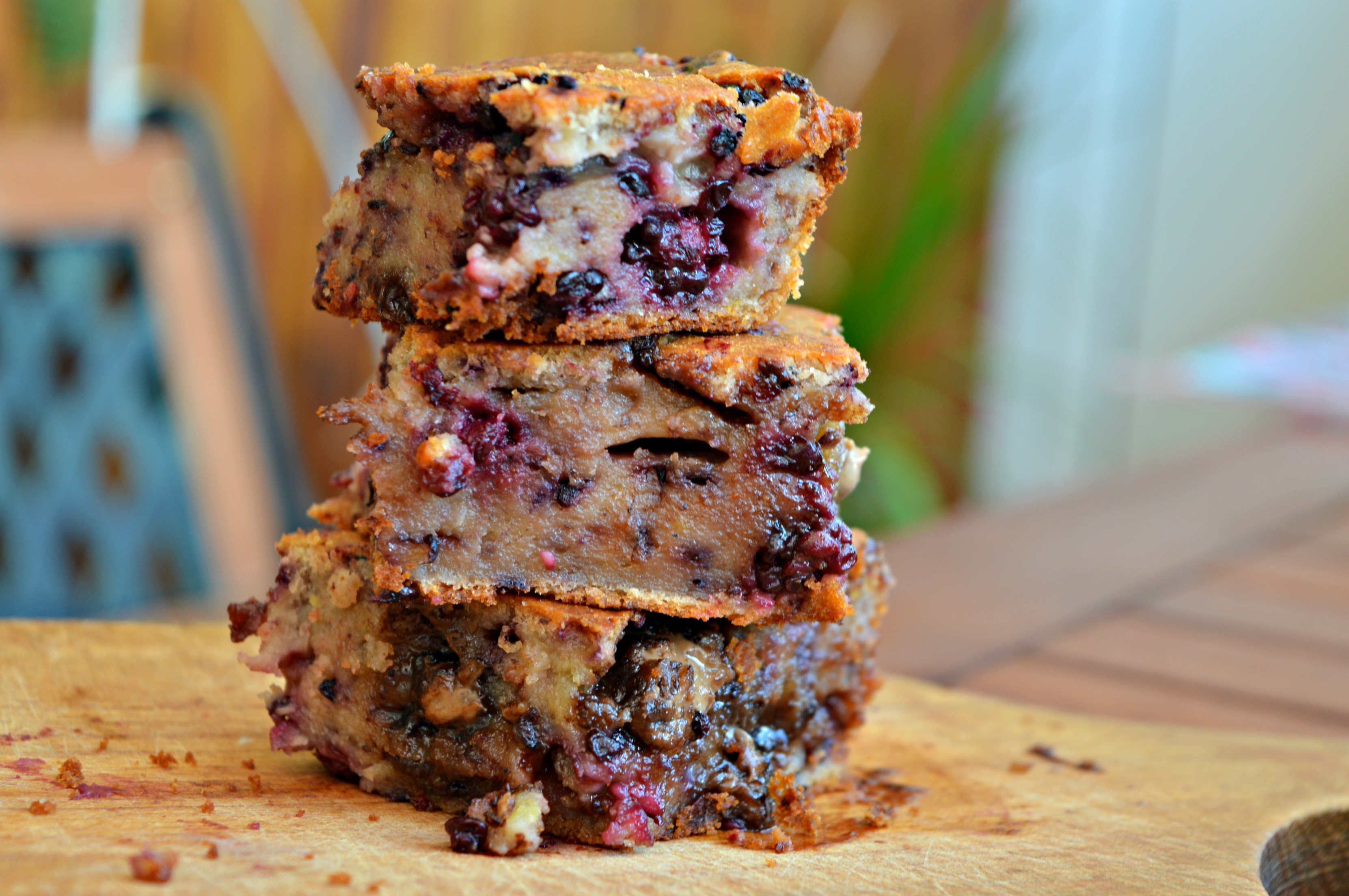 Blackberry Chocolate Chip Pie