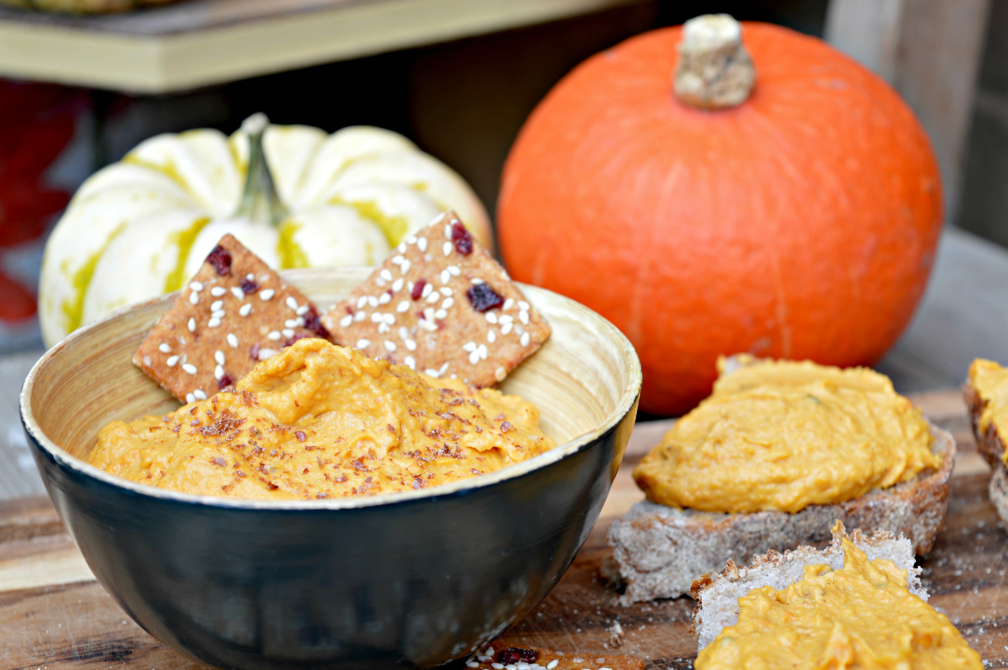 Roasted Pumpkin Hummus