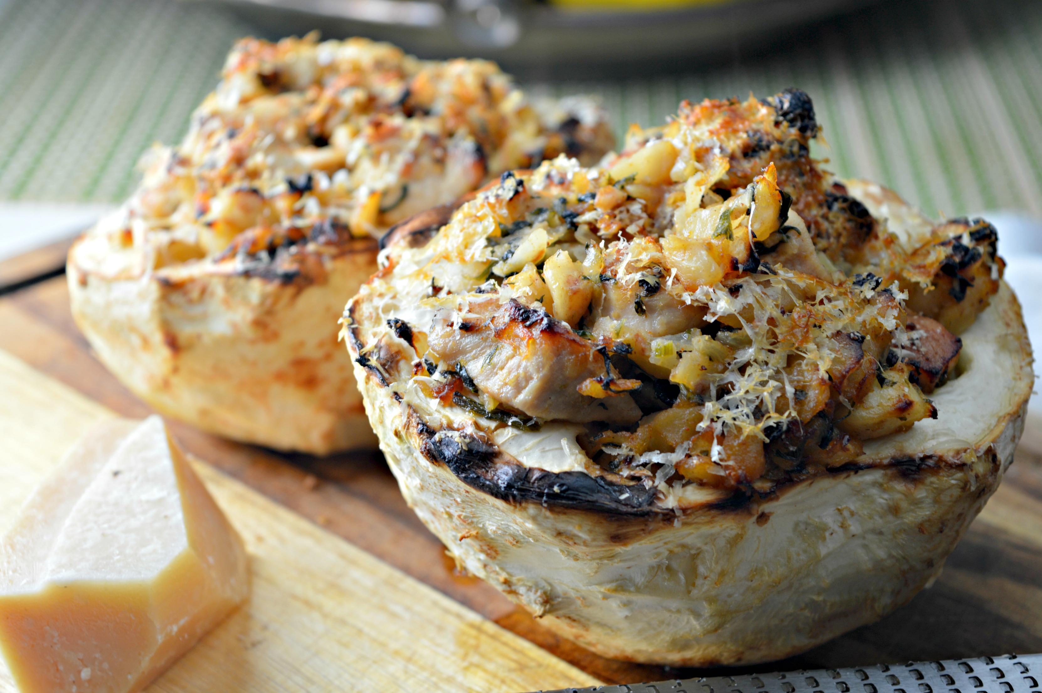 Stuffed Celeriac