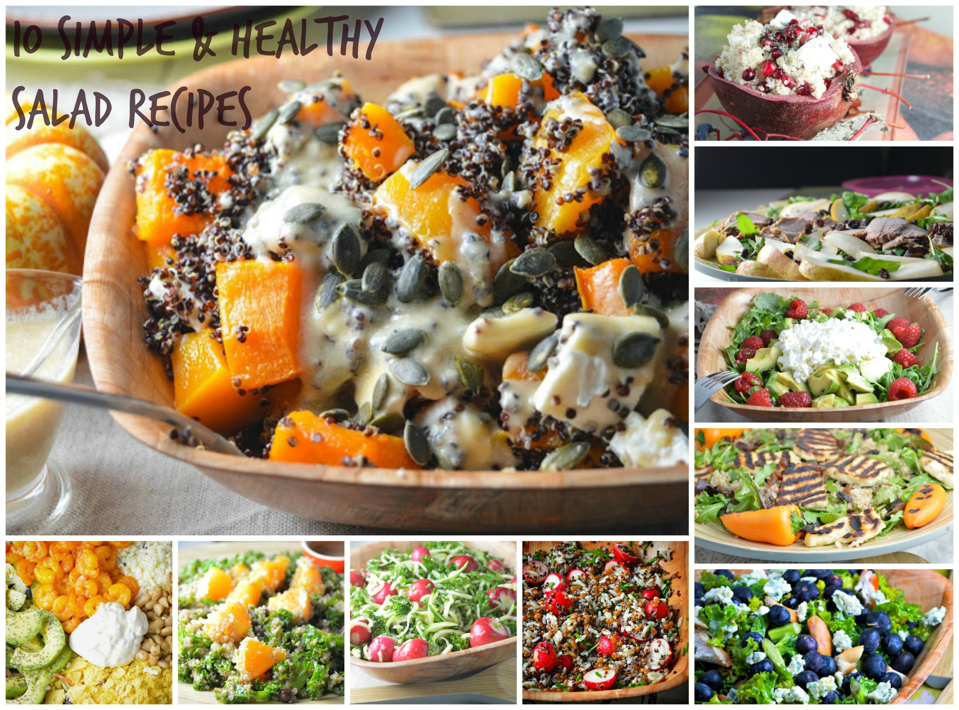 Simple & Healthy Salads