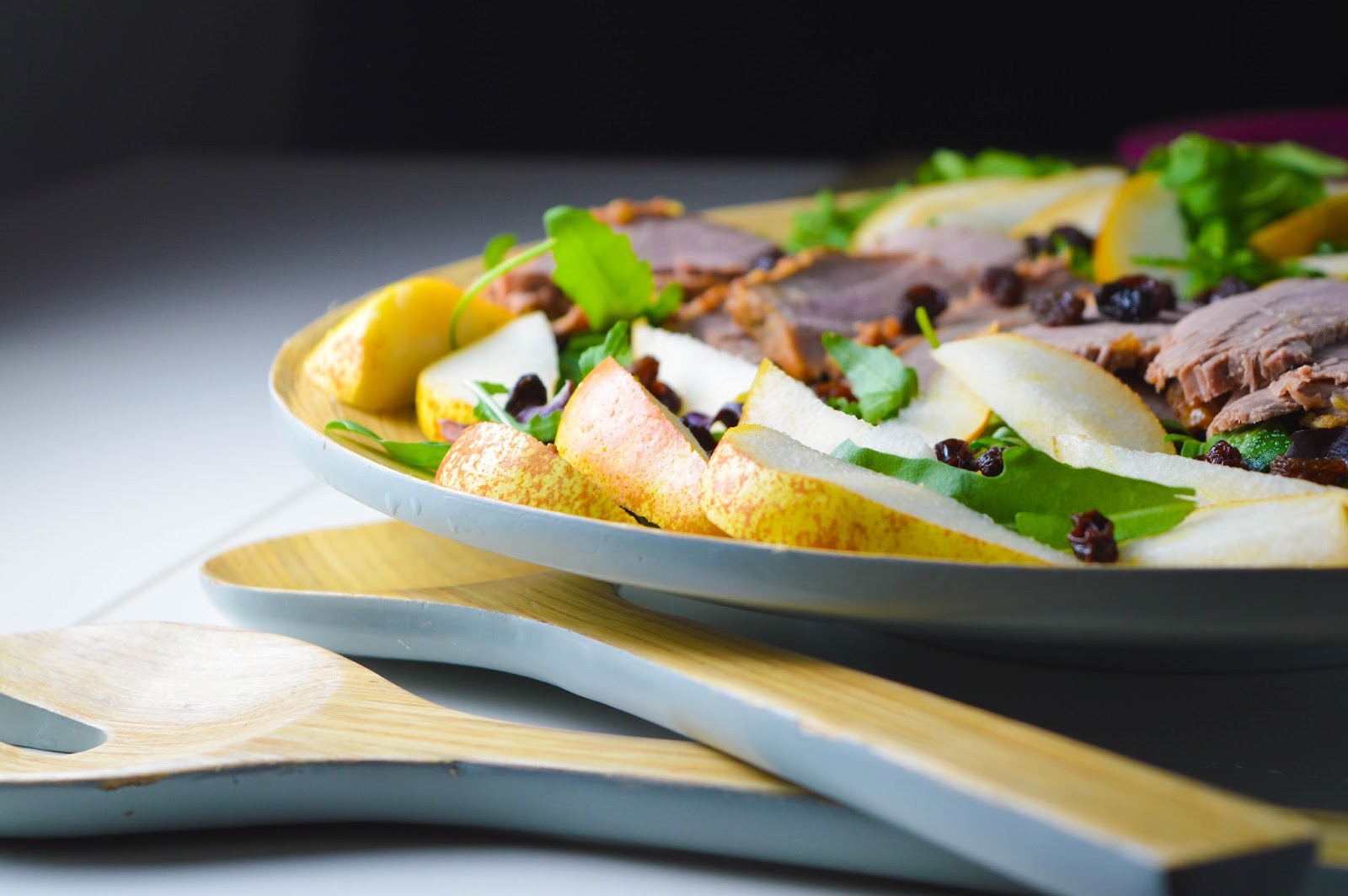 Beef & Pear Salad