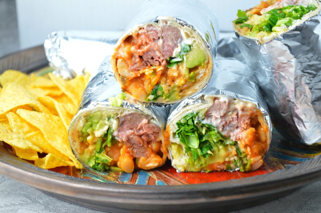 Wild Boar Burritos