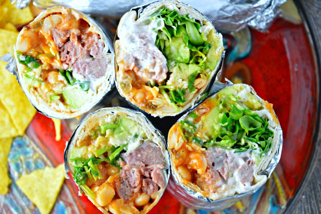 Wild Boar Burritos