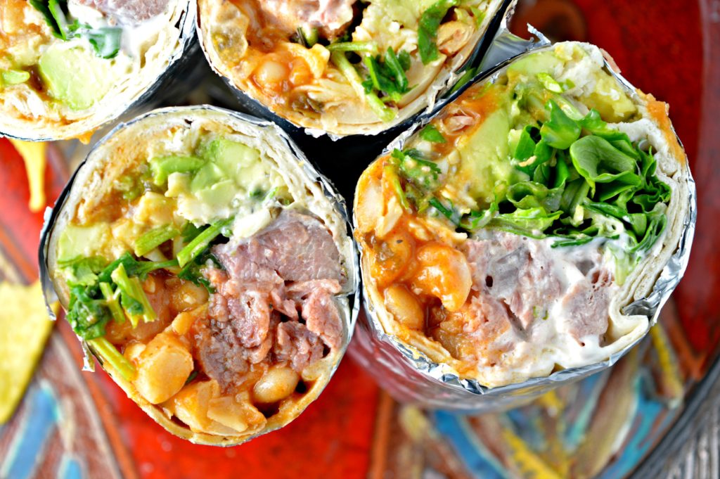 Wild Boar Burritos