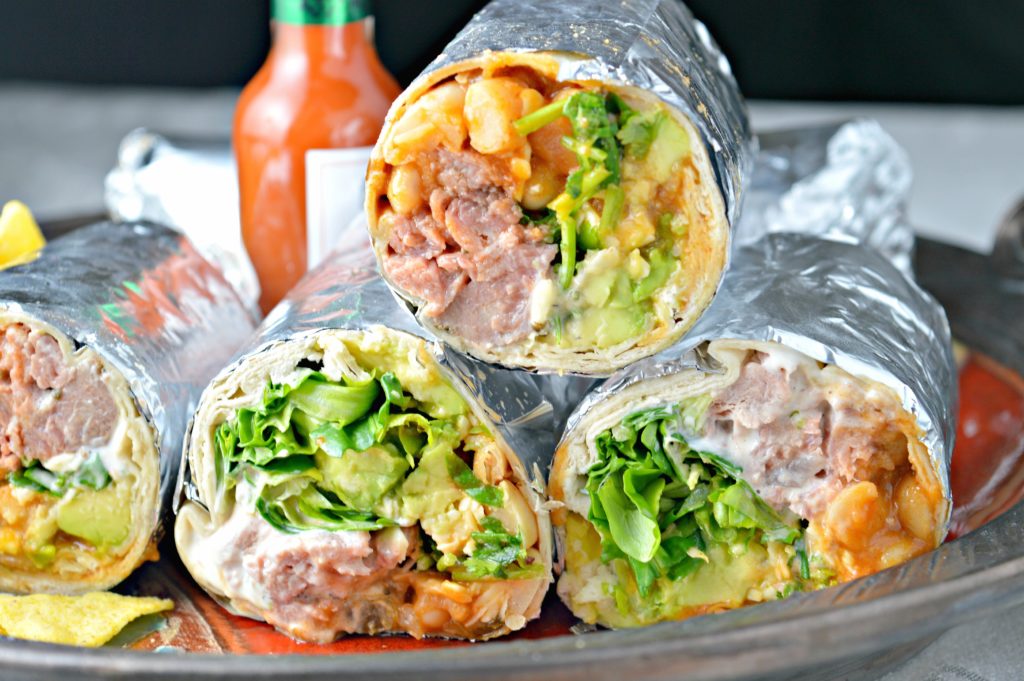 Wild Boar Burritos
