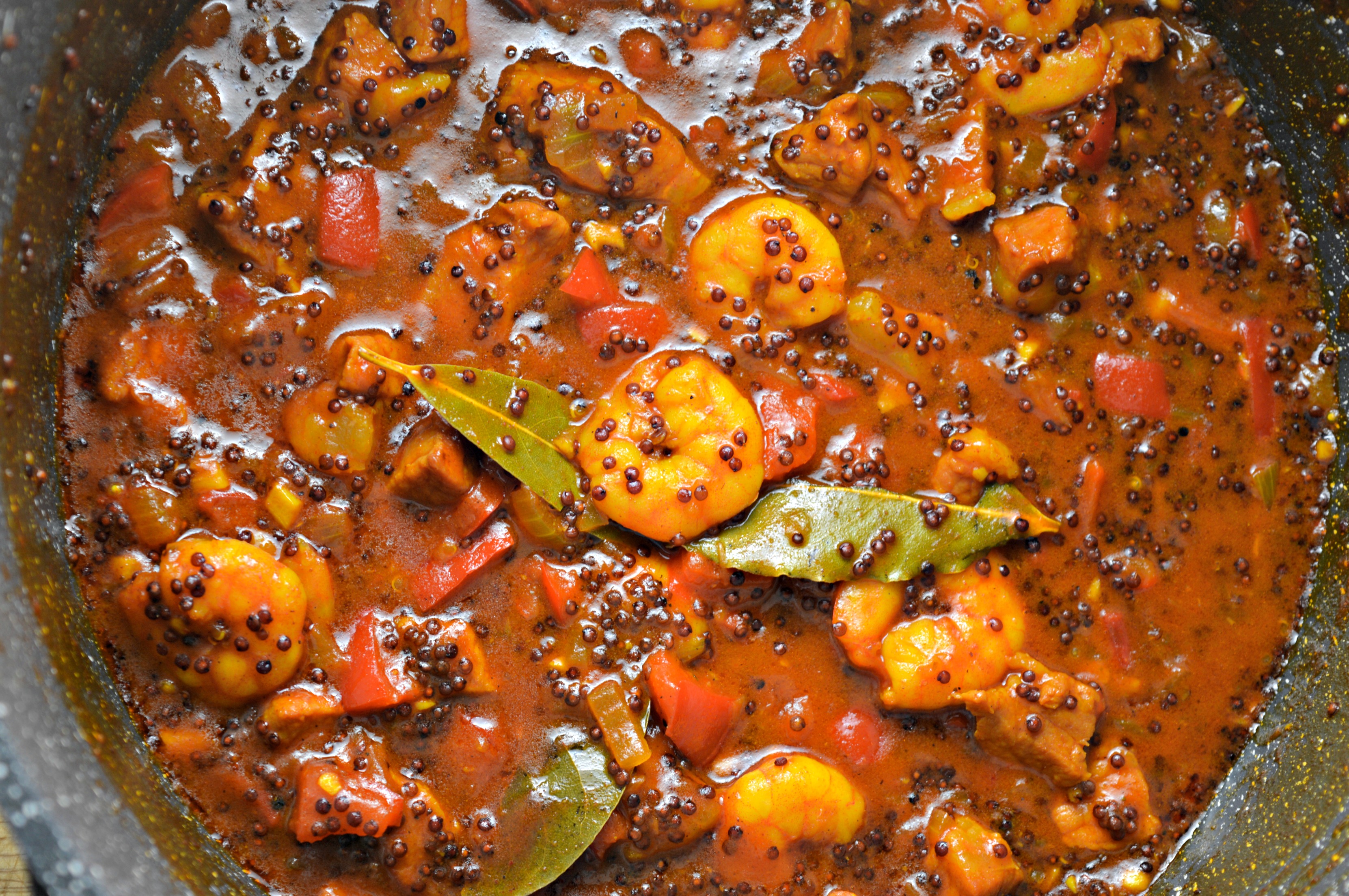 Shrimp & Red Quinoa Casserole