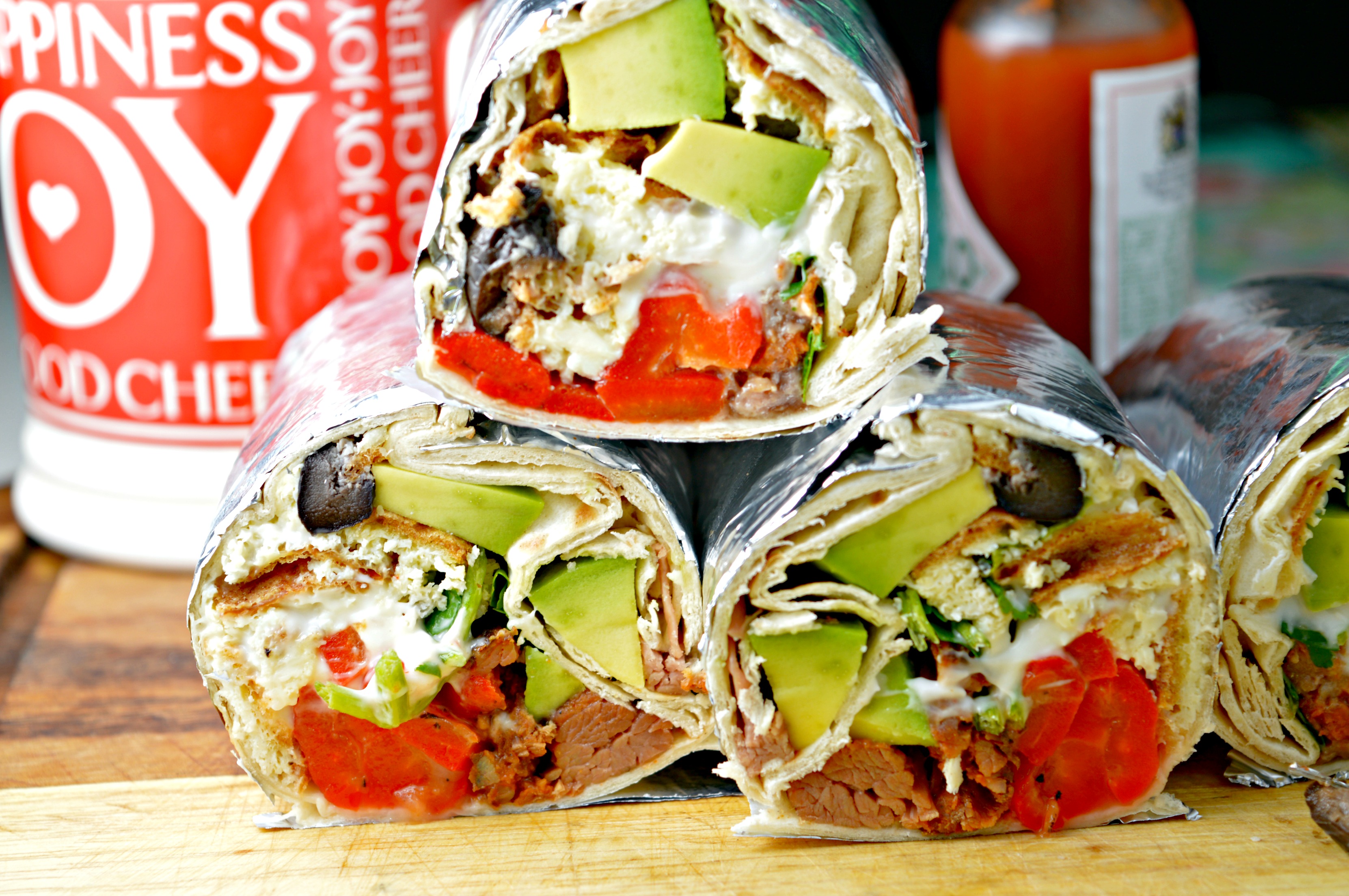 Beef Breakfast Wraps
