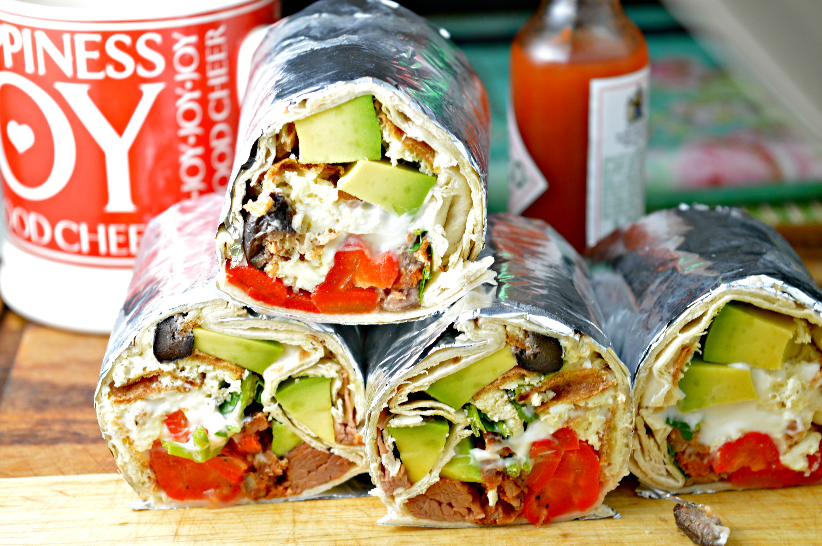 Beef Breakfast Wraps
