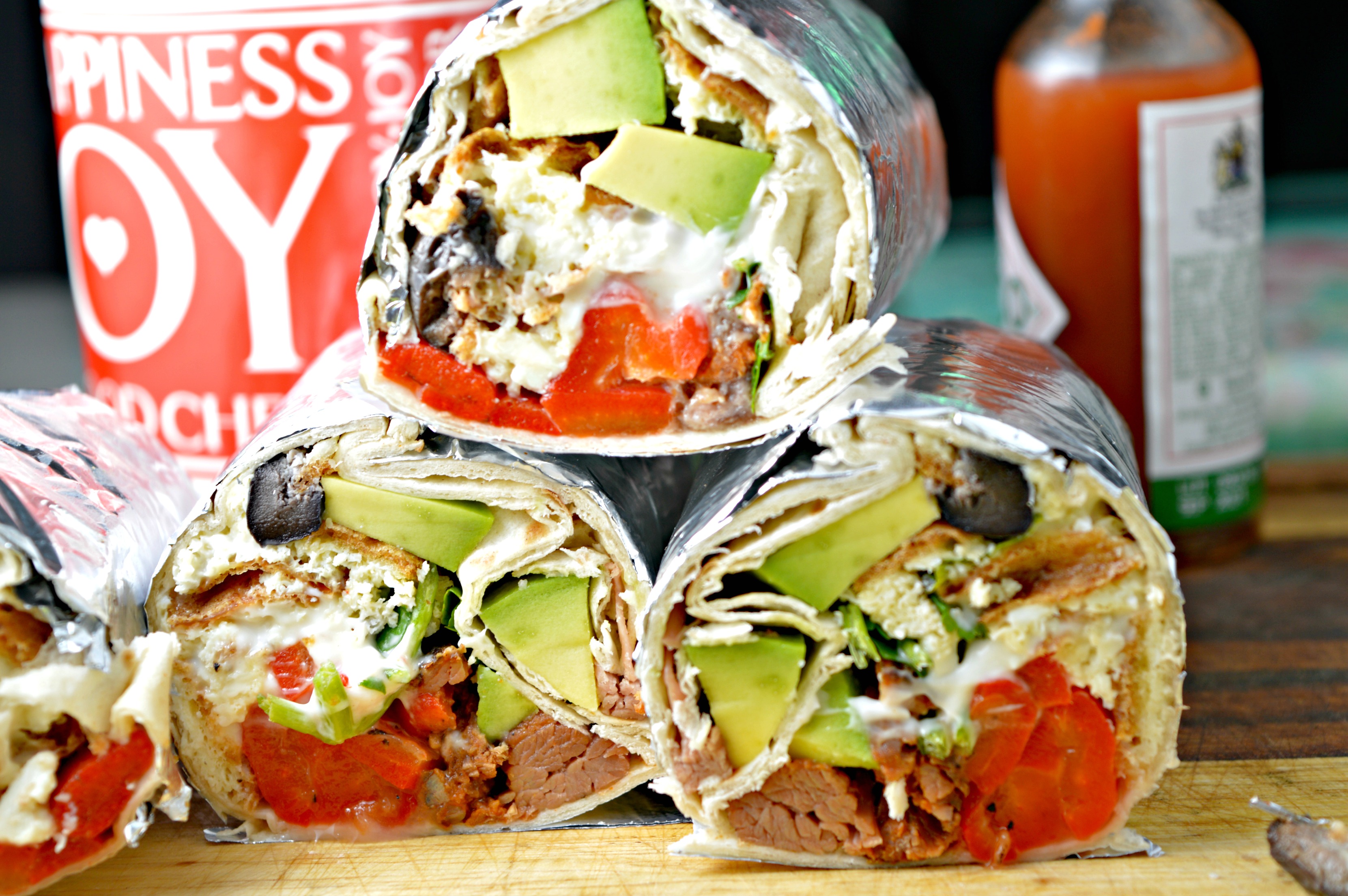 Beef Breakfast Wraps