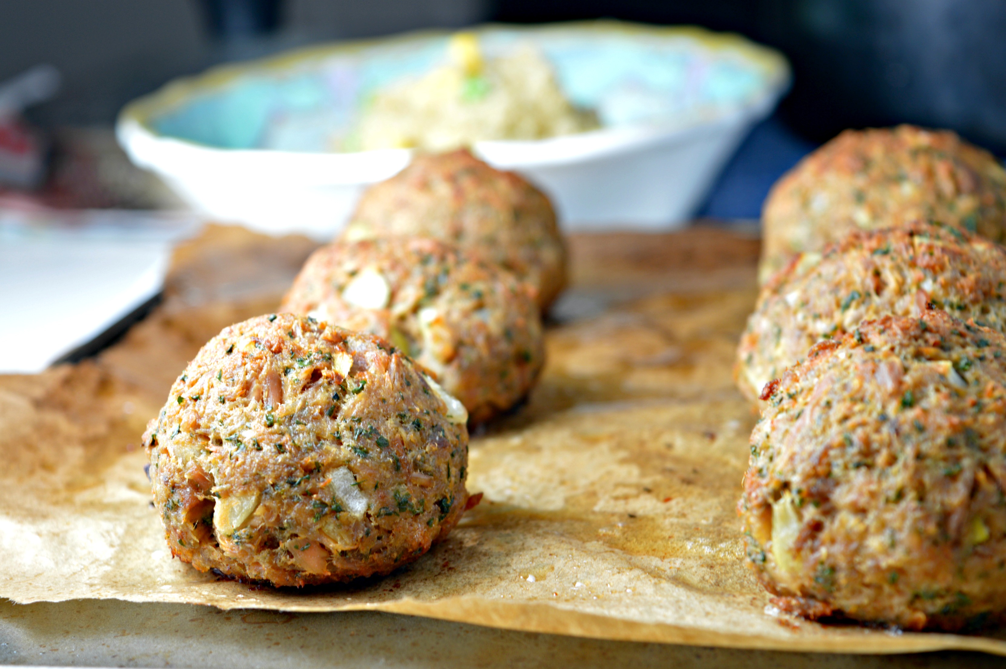 Baked Tuna Meatballs