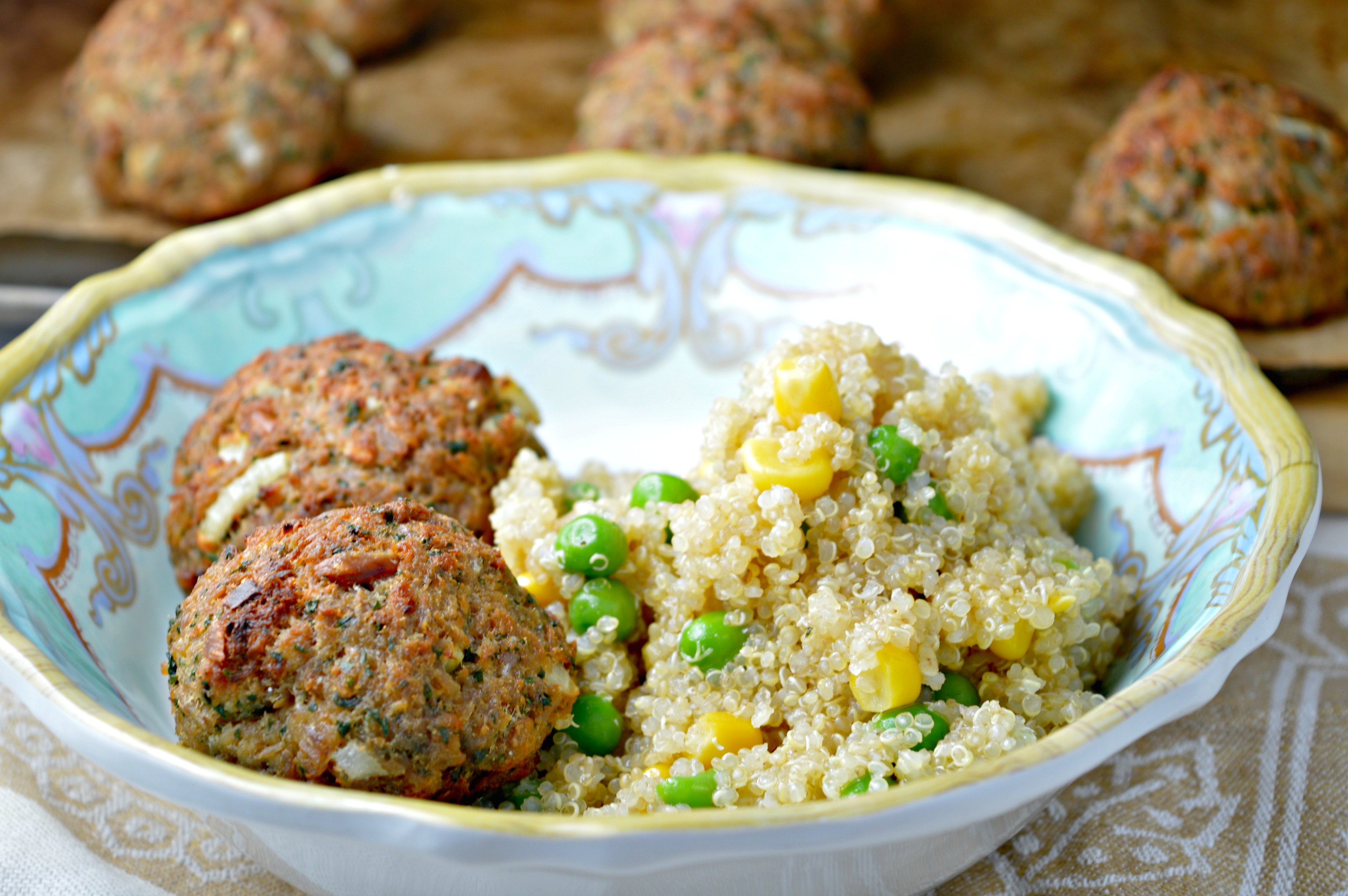 Baked Tuna Meatballs