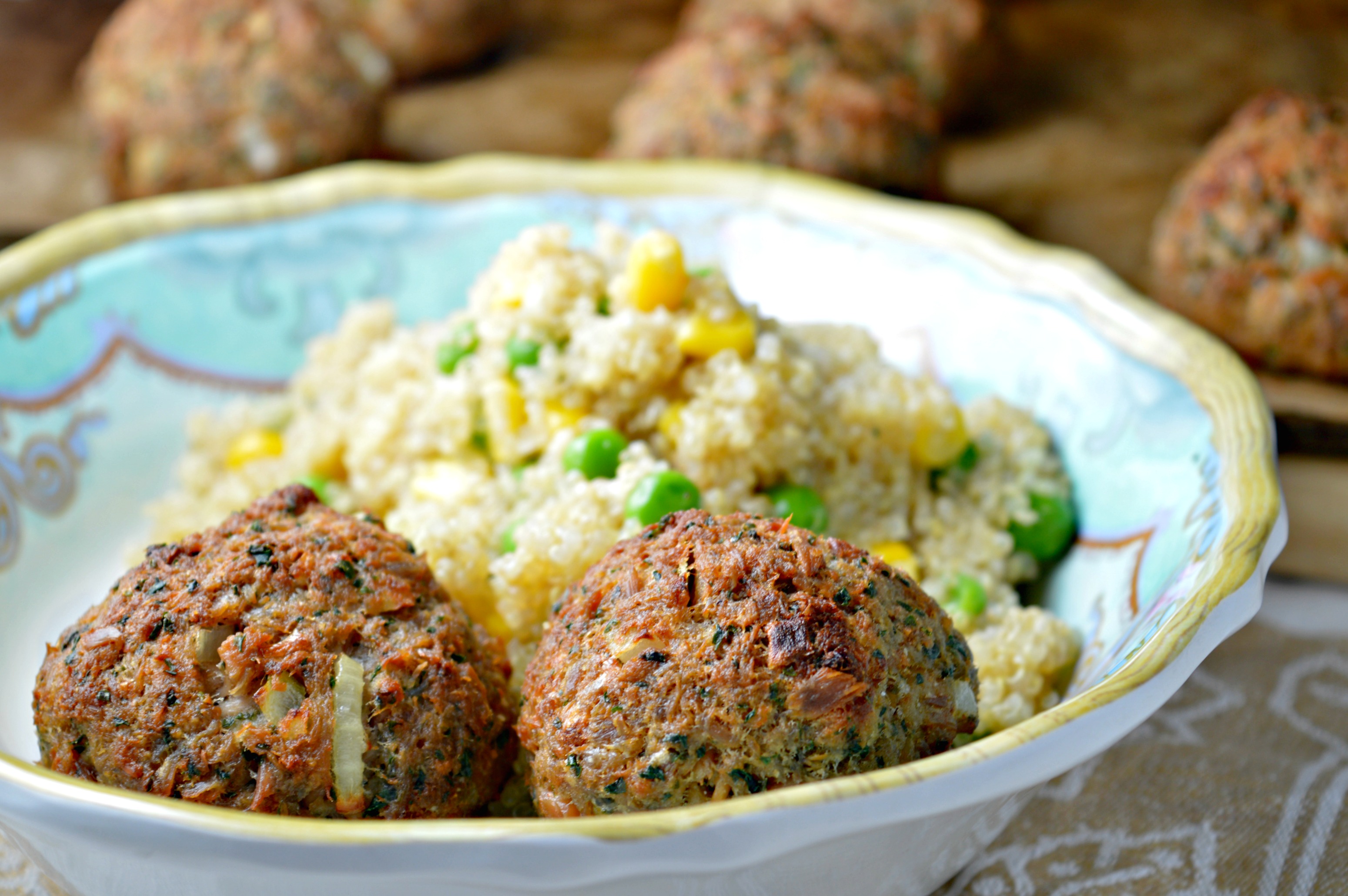 Baked Tuna Meatballs