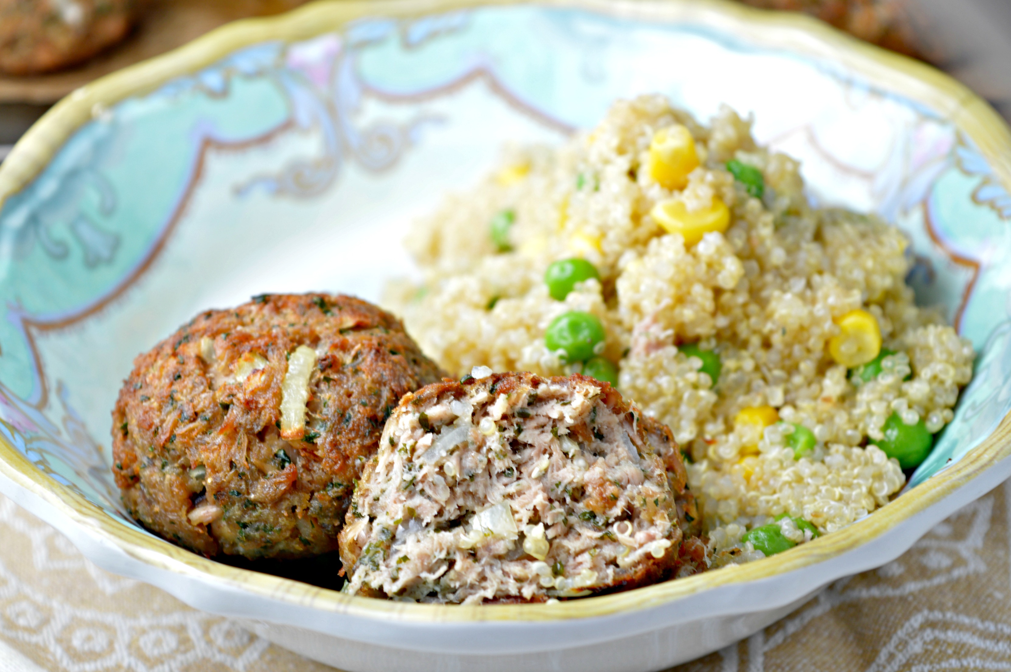 Baked Tuna Meatballs