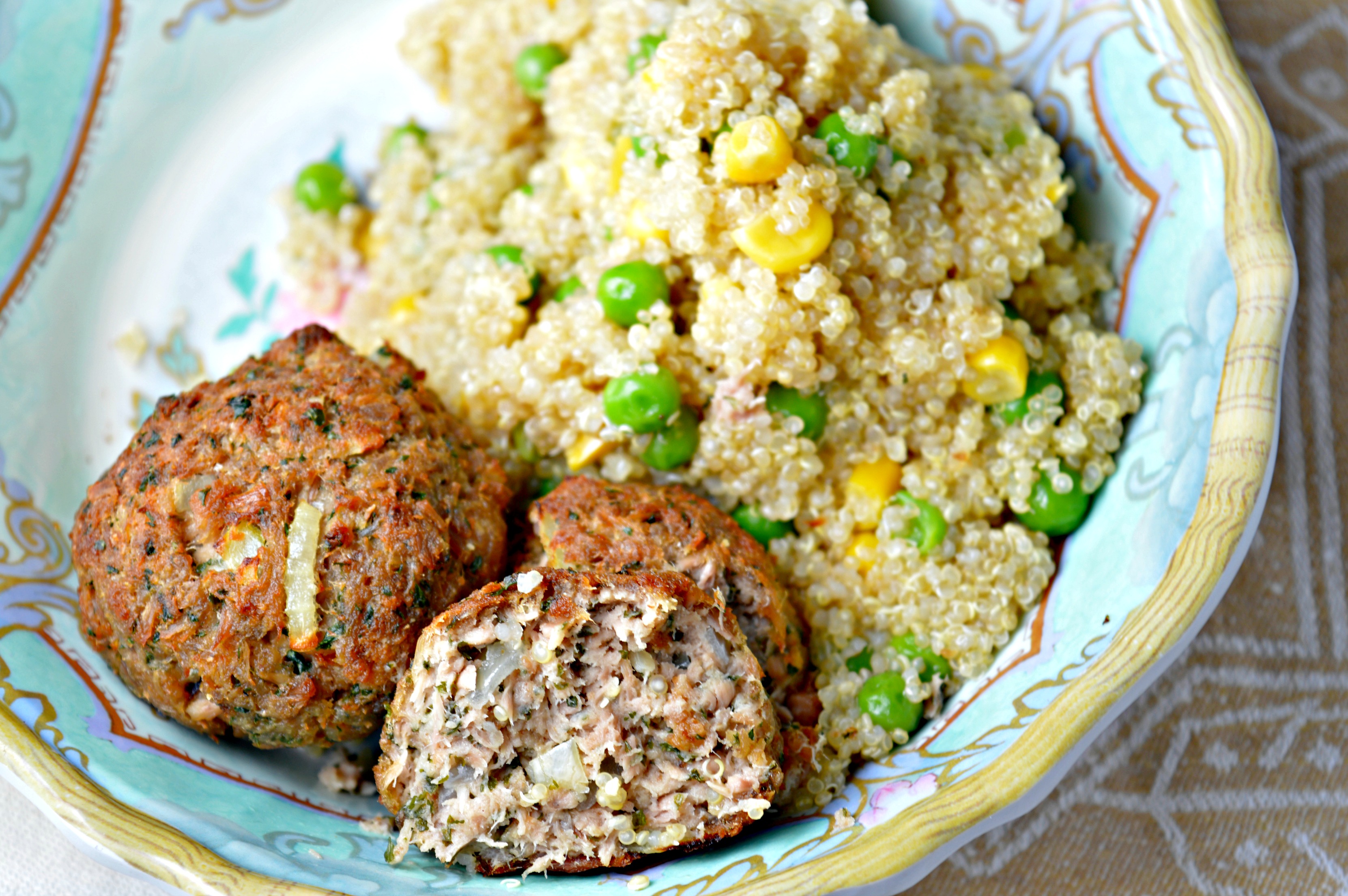 Baked Tuna Meatballs