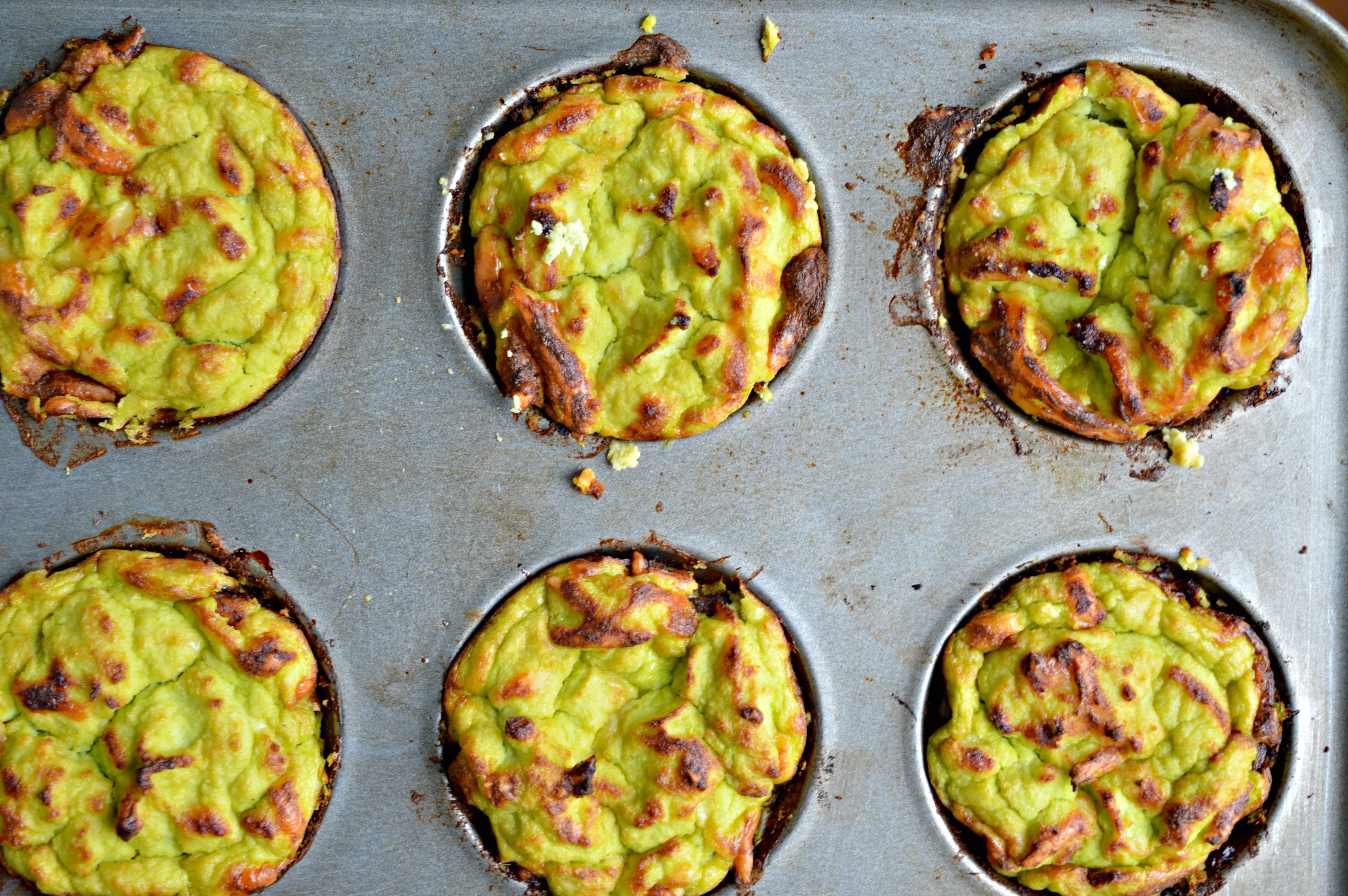 Cauliflower, Broccoli & Cheese Bites