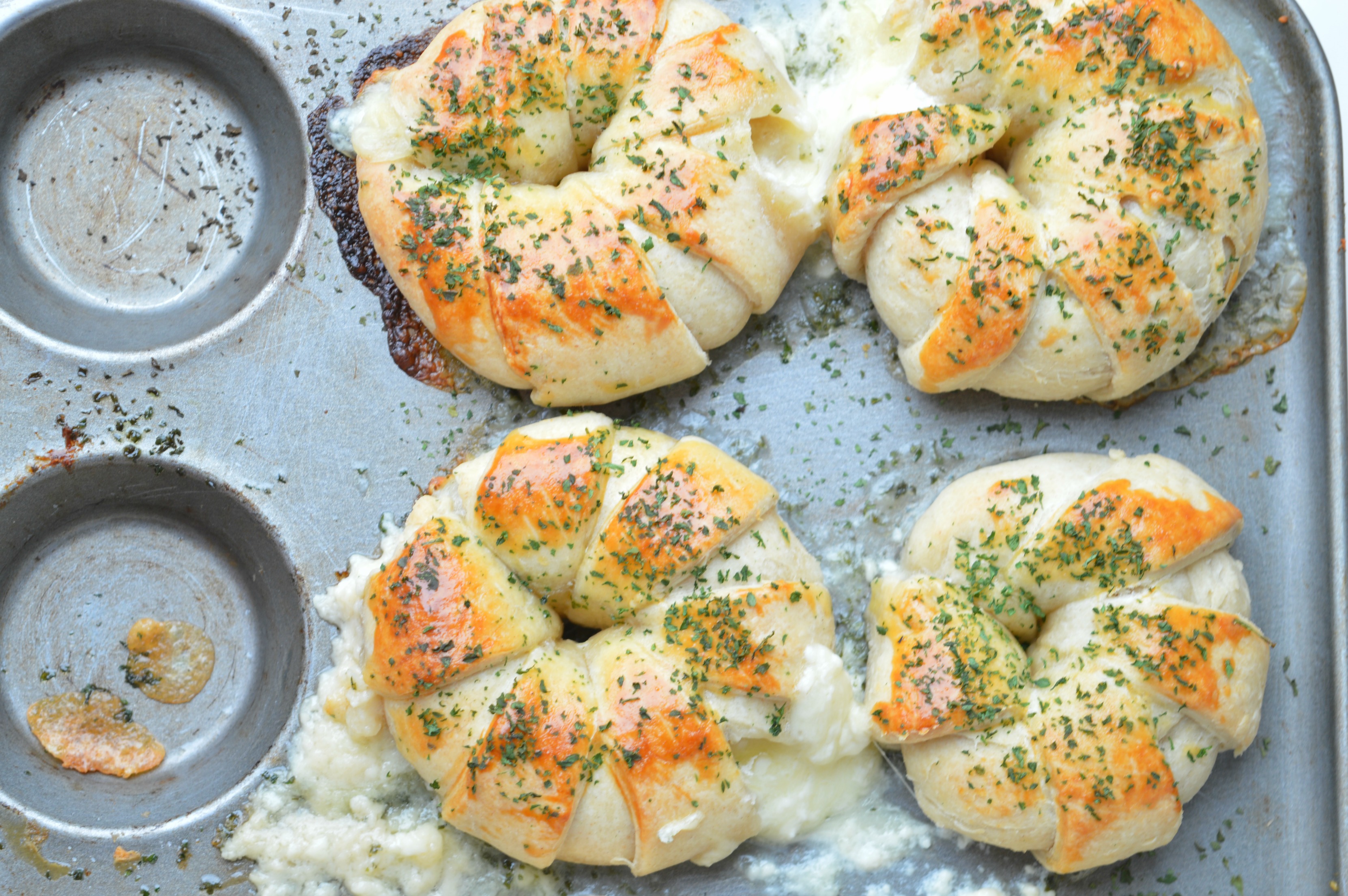 Three Cheese Savoury Muffins
