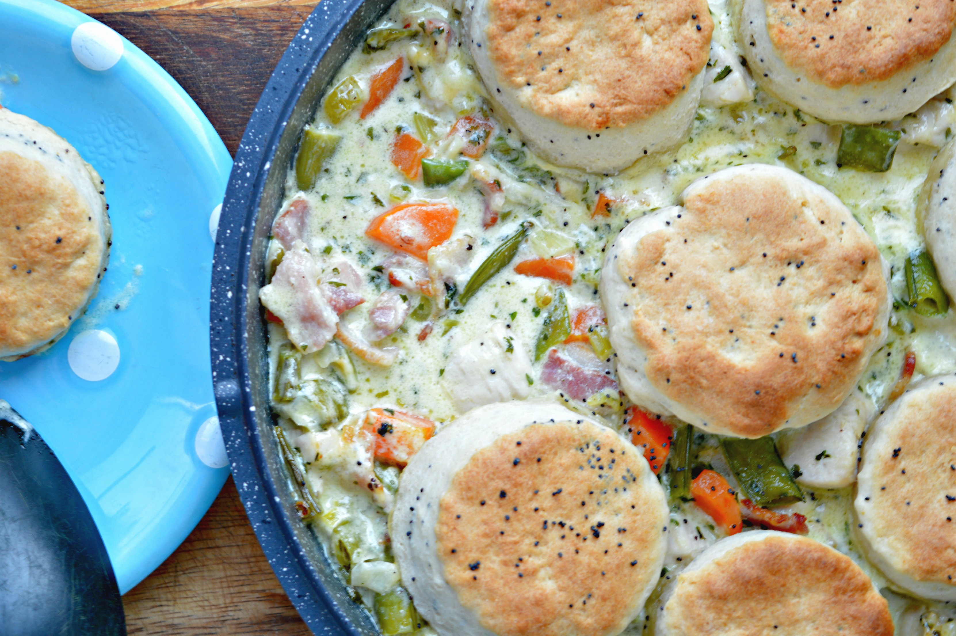 Chicken, Bacon & Biscuits