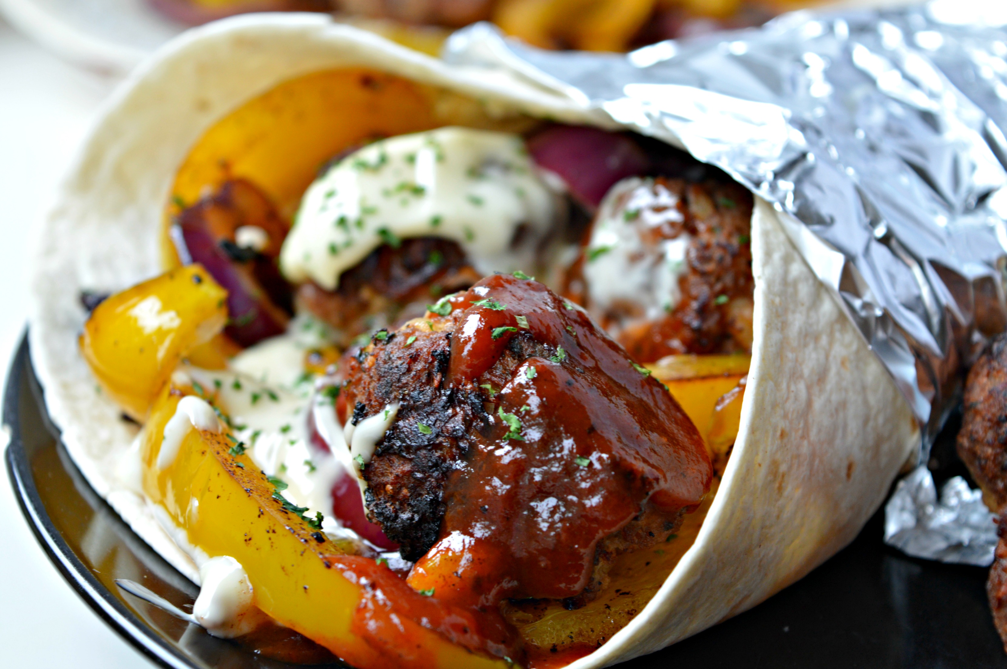 Turkey Meatball Fajita