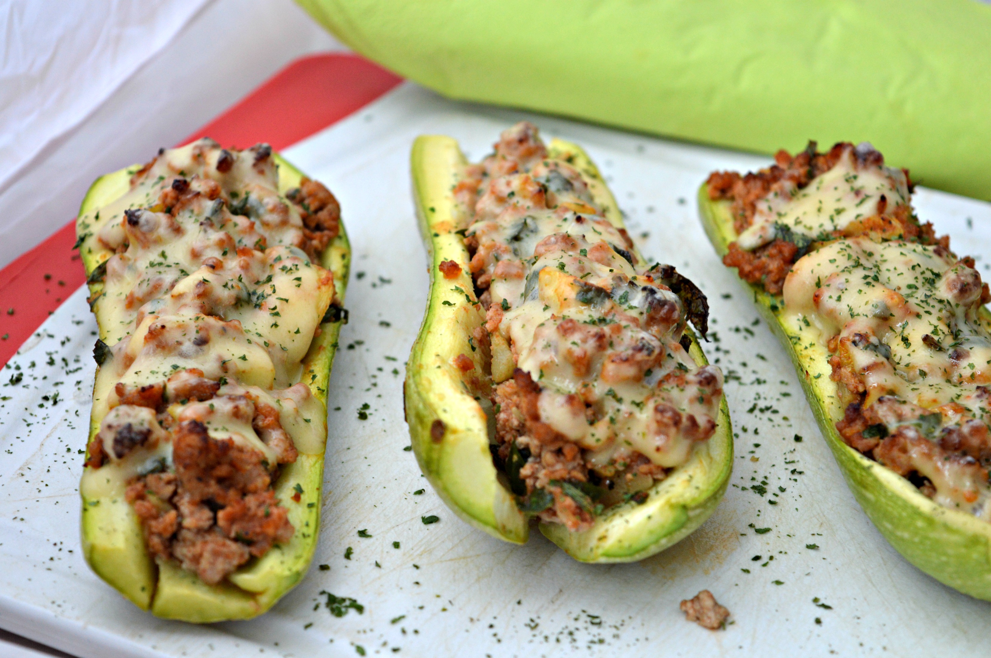 Stuffed Zucchini