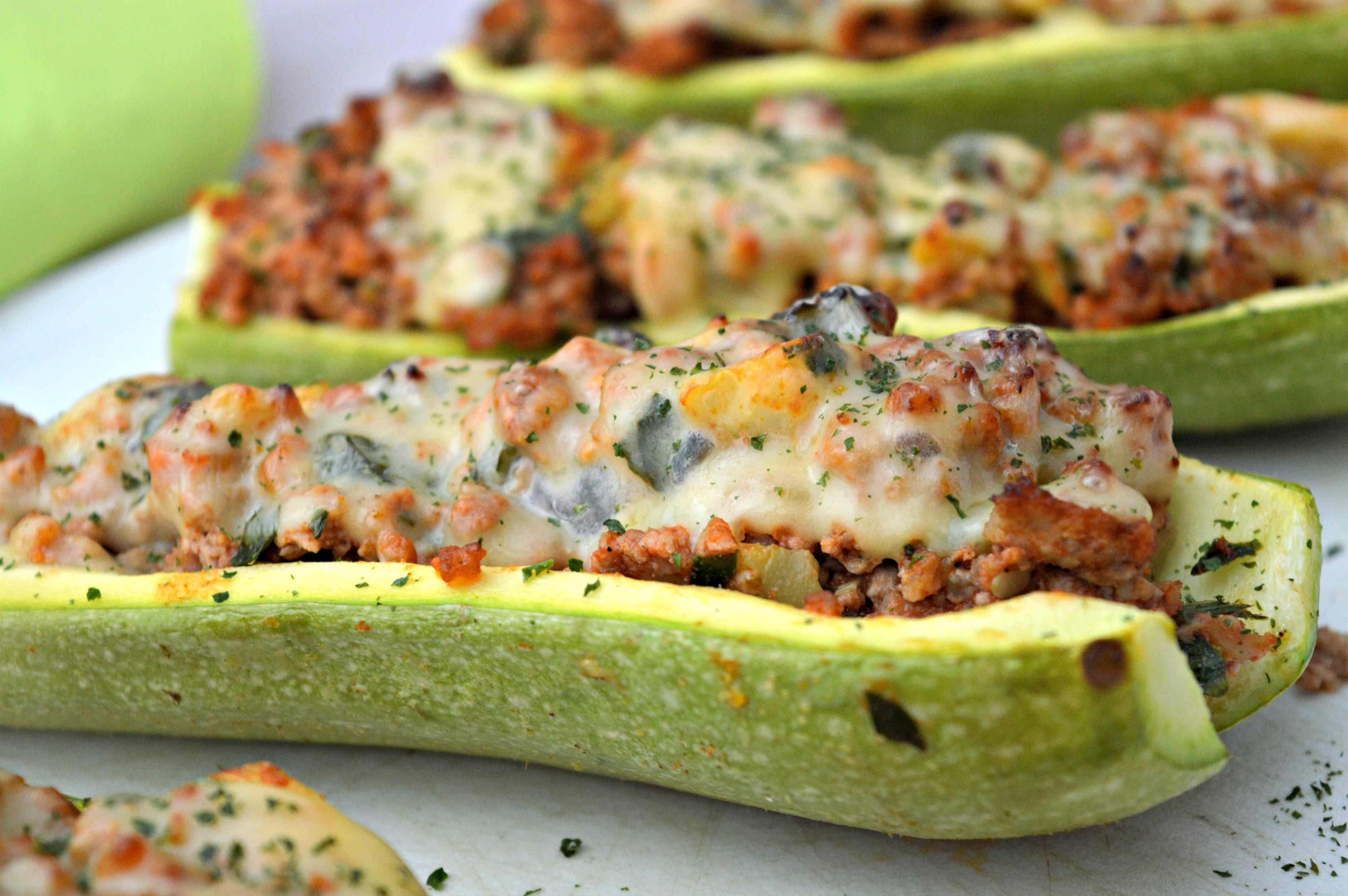 Stuffed Zucchini