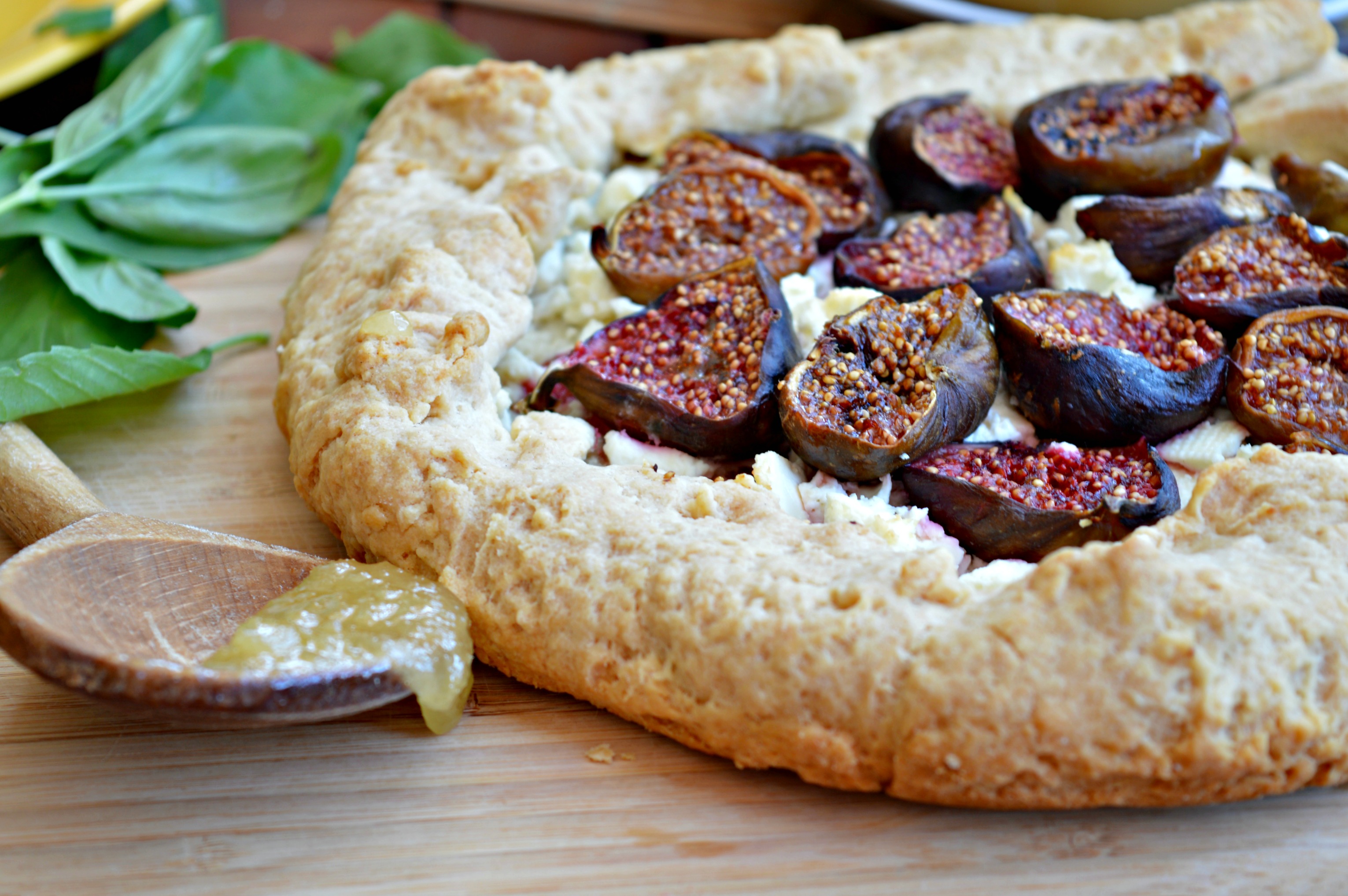 Figs & Goat's Cheese Galette