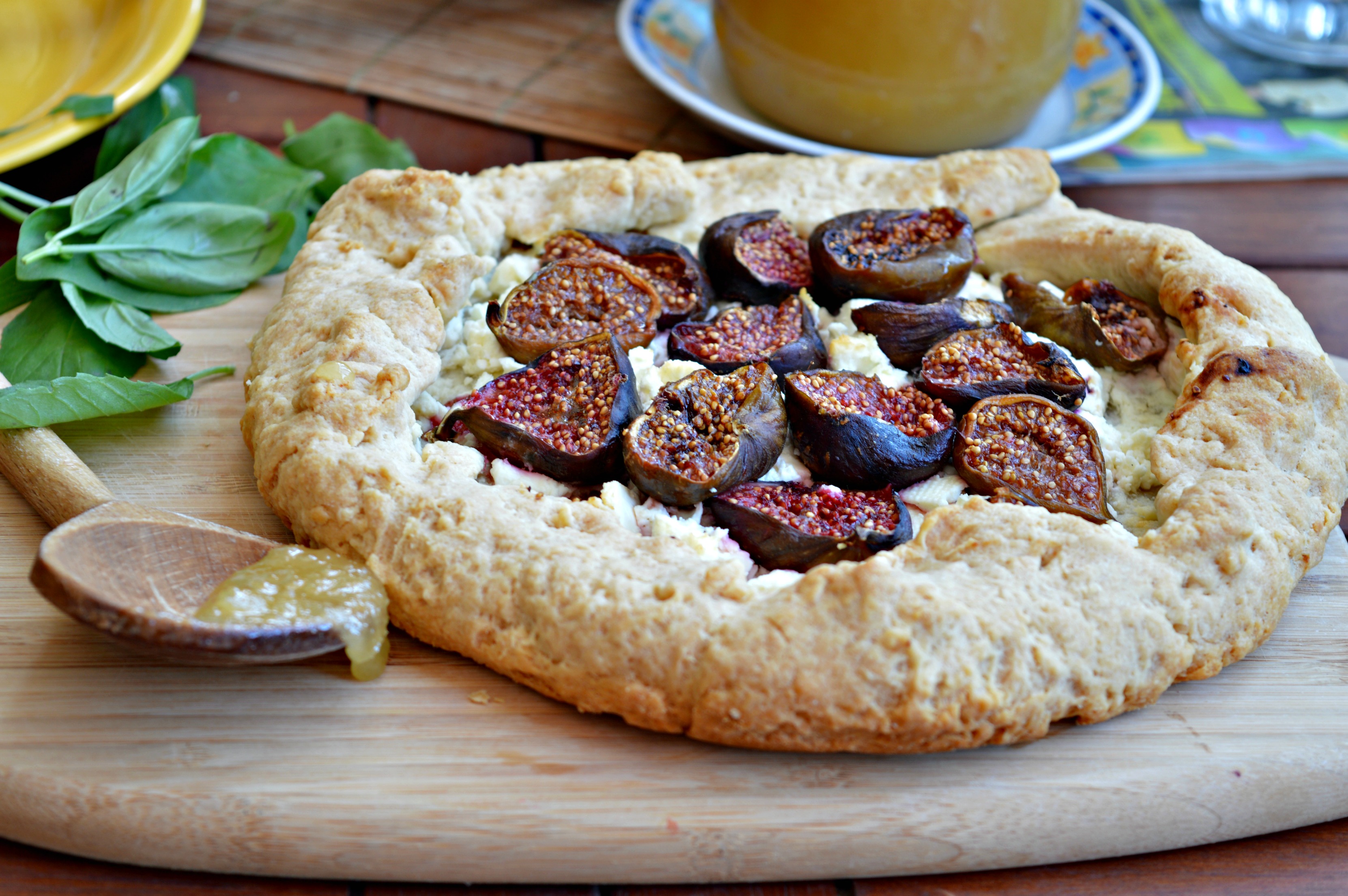 Figs & Goat's Cheese Galette