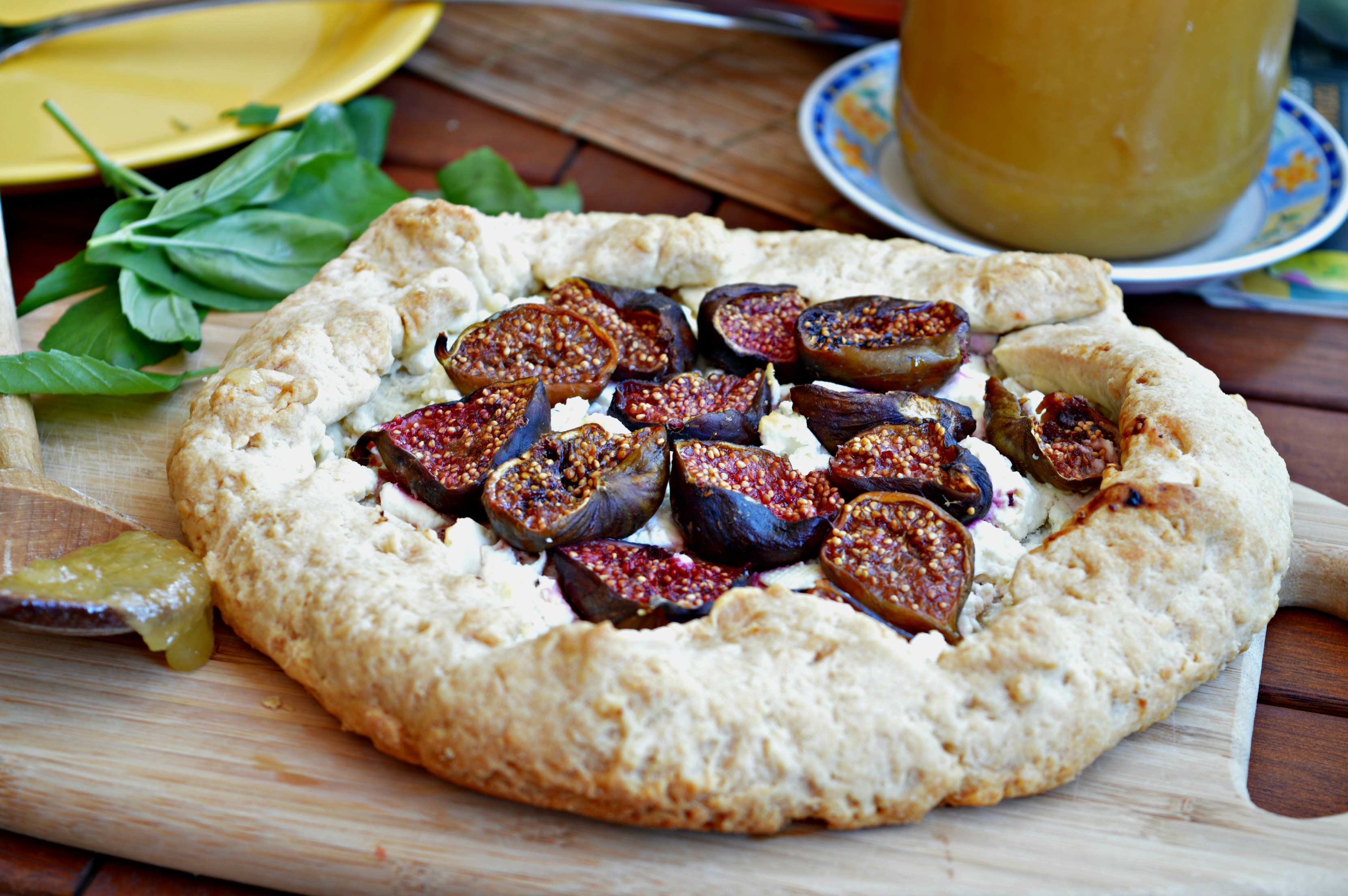 Figs & Goat's Cheese Galette