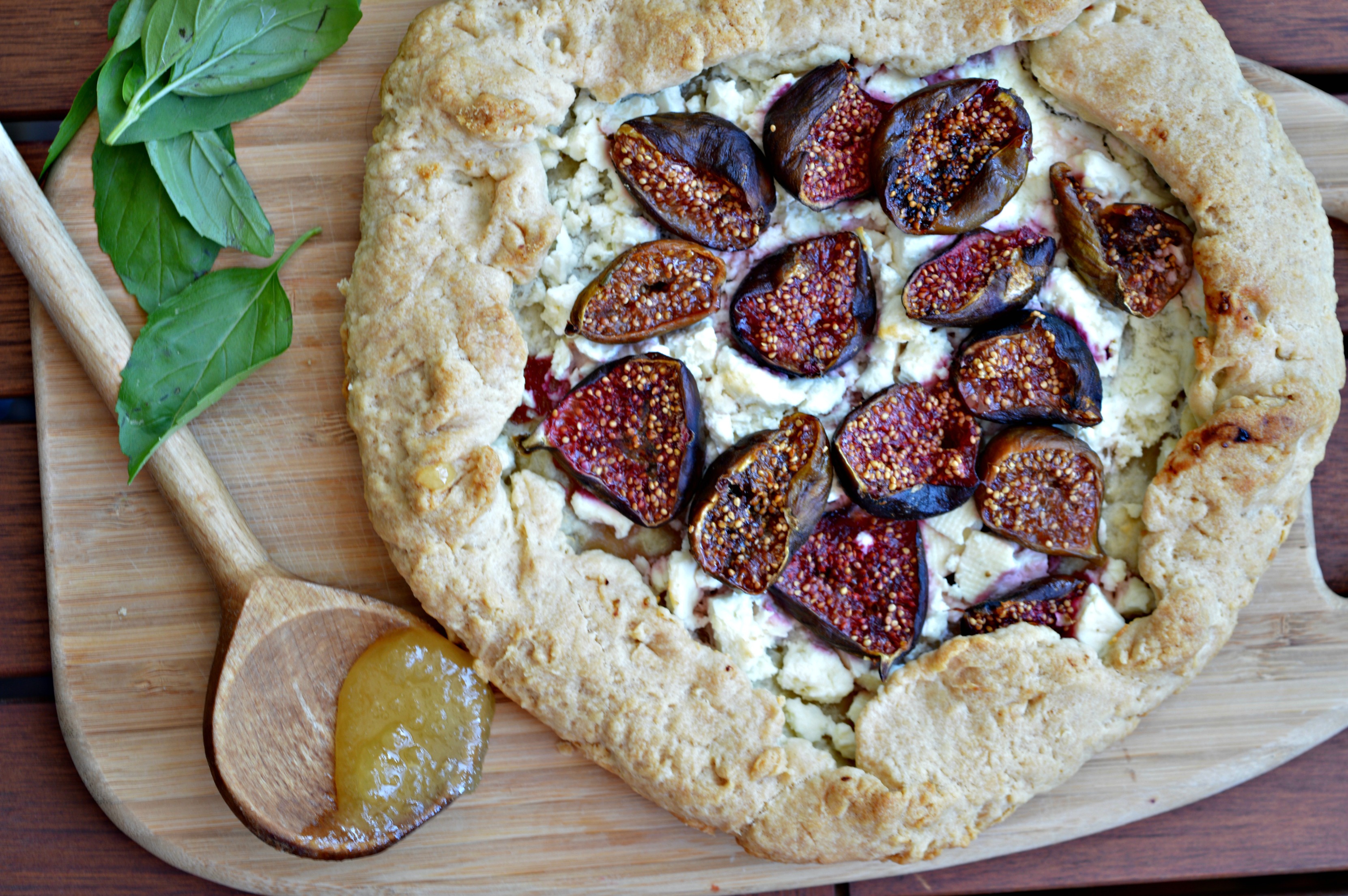 Figs & Goat's Cheese Galette