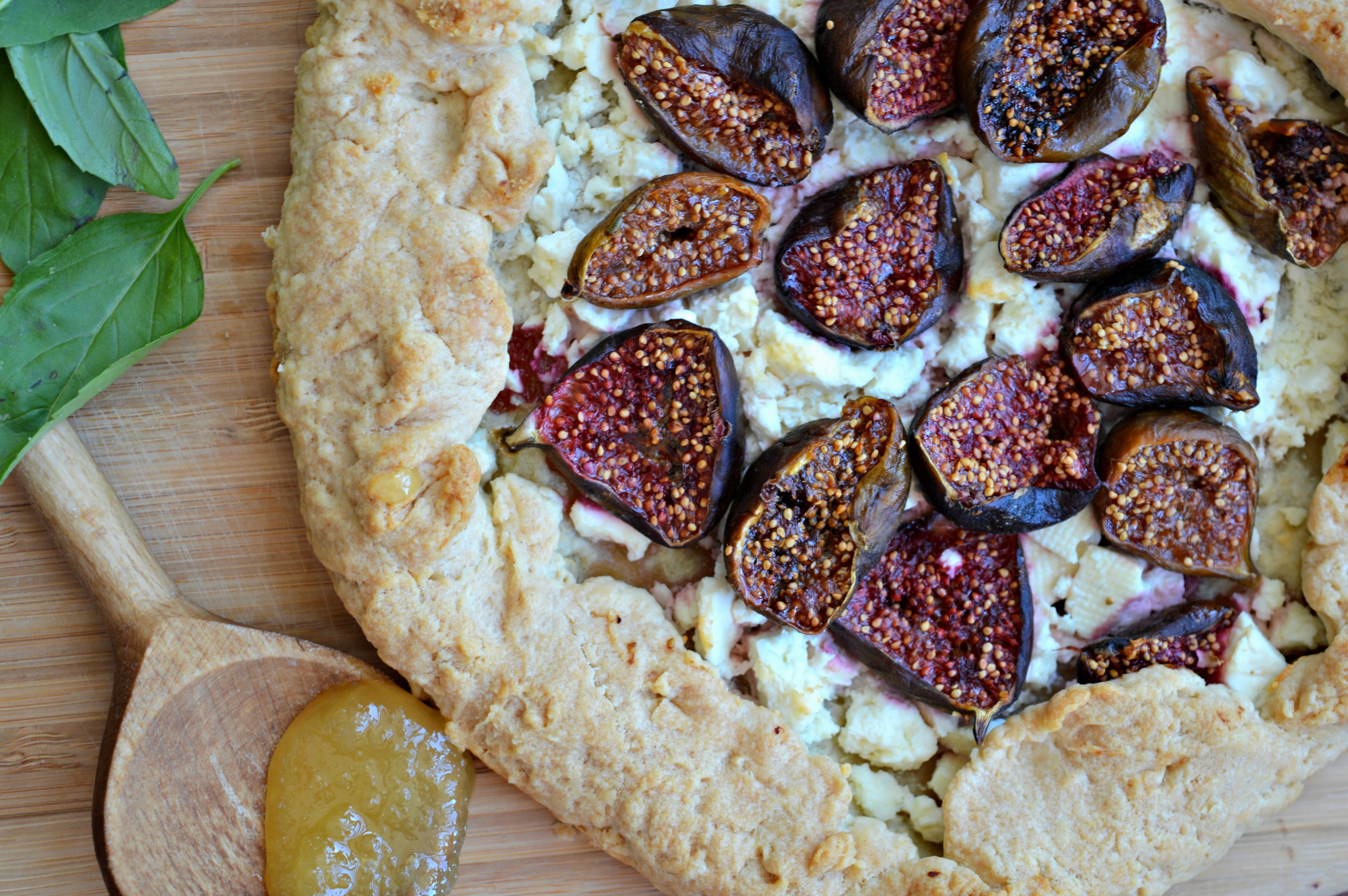 Figs & Goat's Cheese Galette