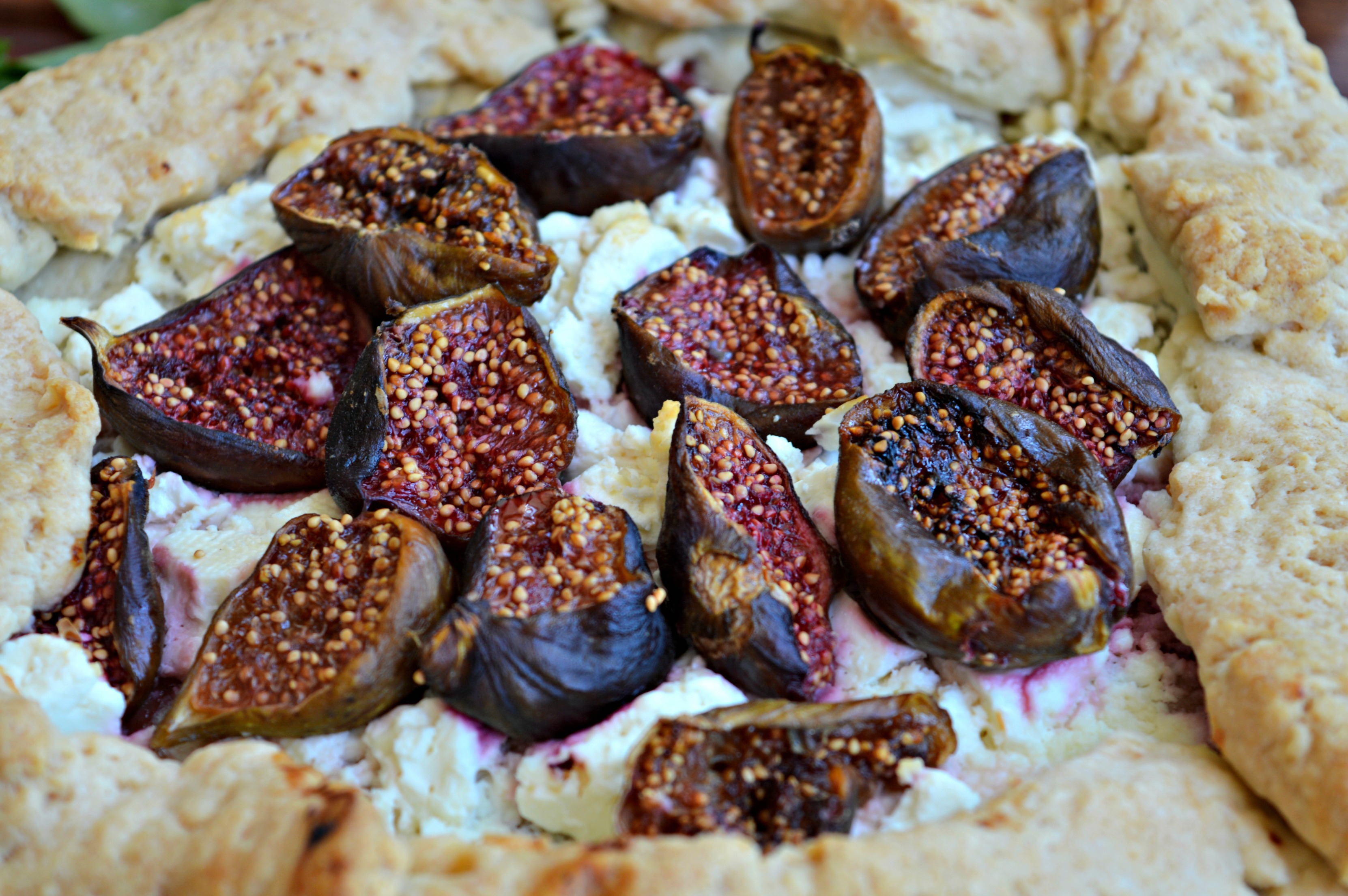 Figs & Goat's Cheese Galette