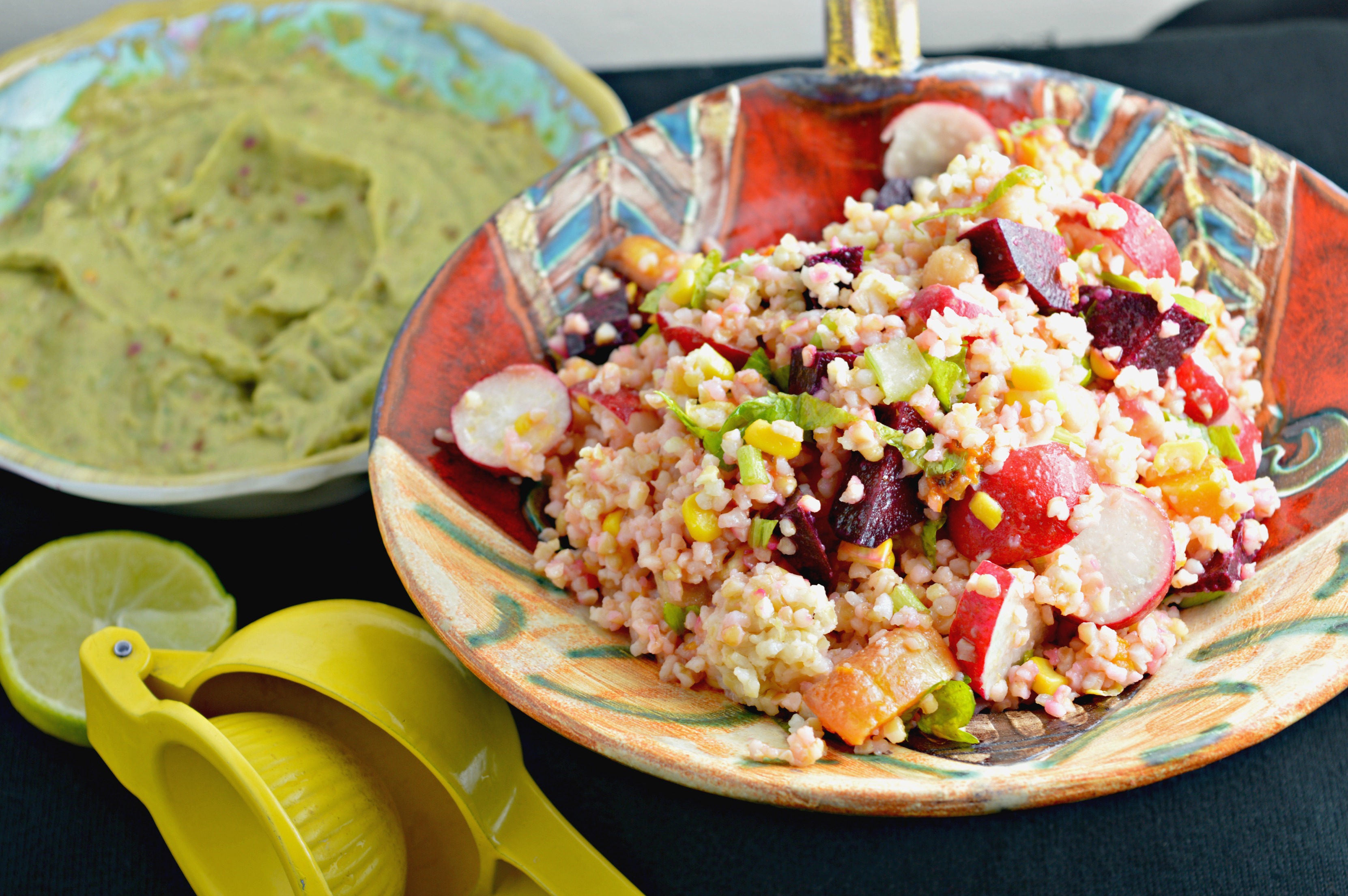 Butternut Squash & Root Veggies Bulgur Salad