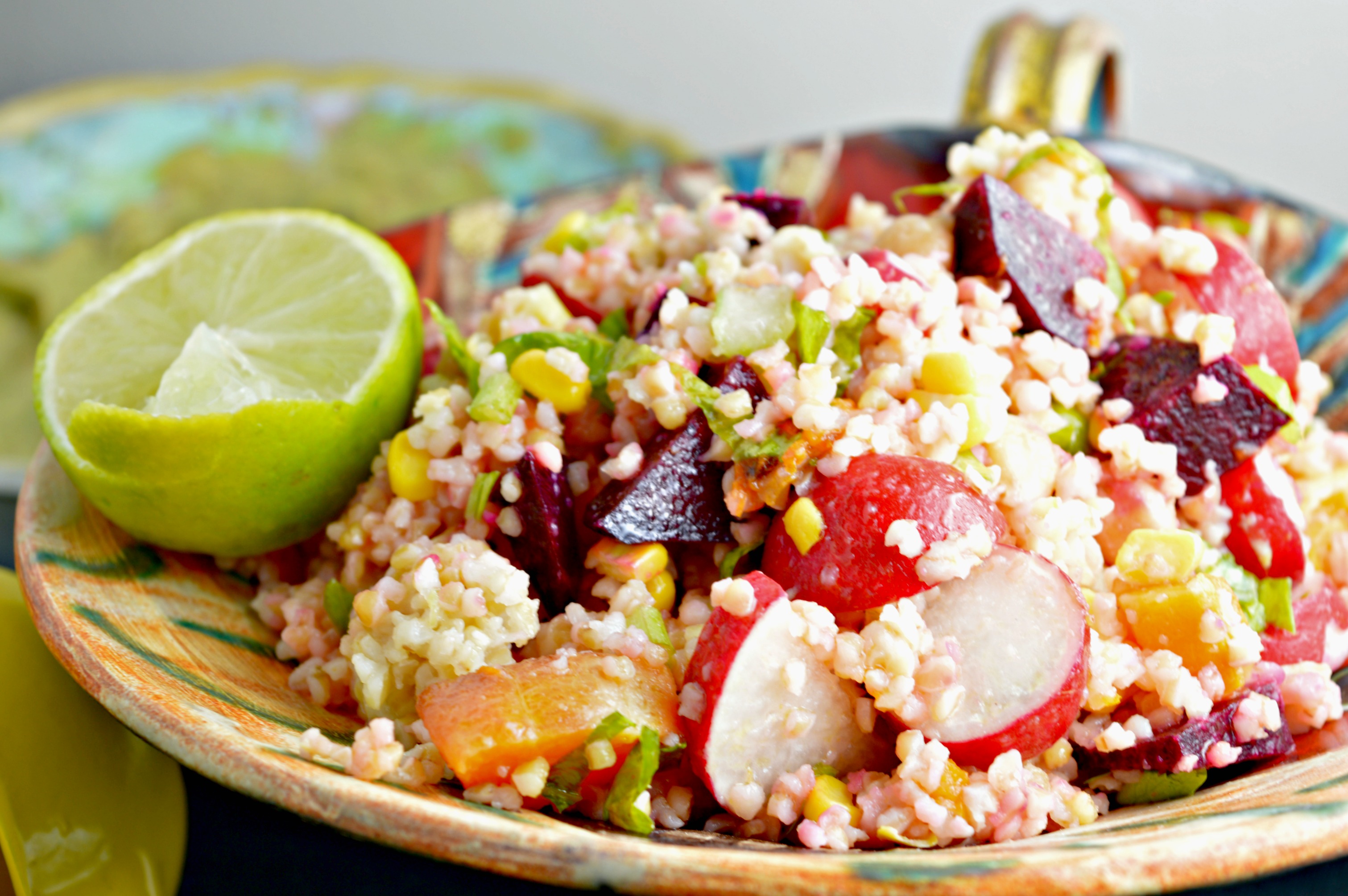 Butternut Squash & Root Veggies Bulgur Salad