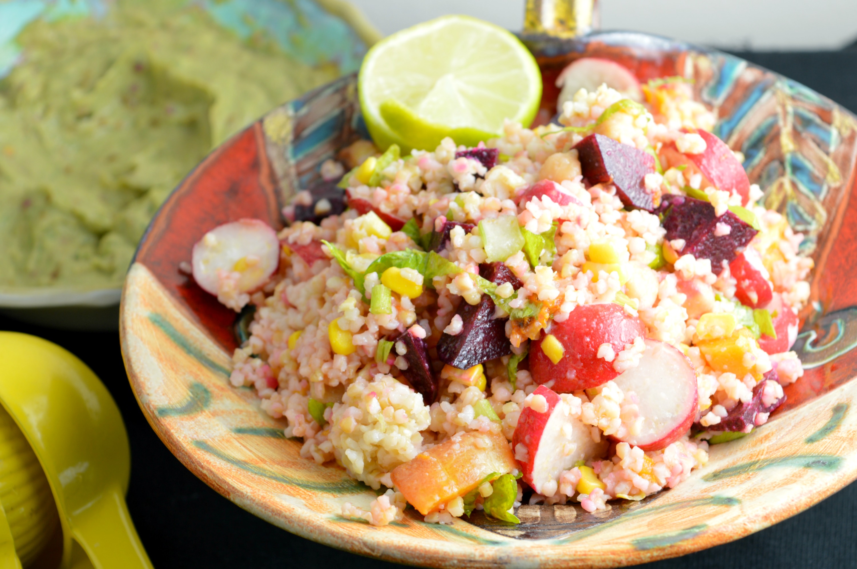 Butternut Squash & Root Veggies Bulgur Salad