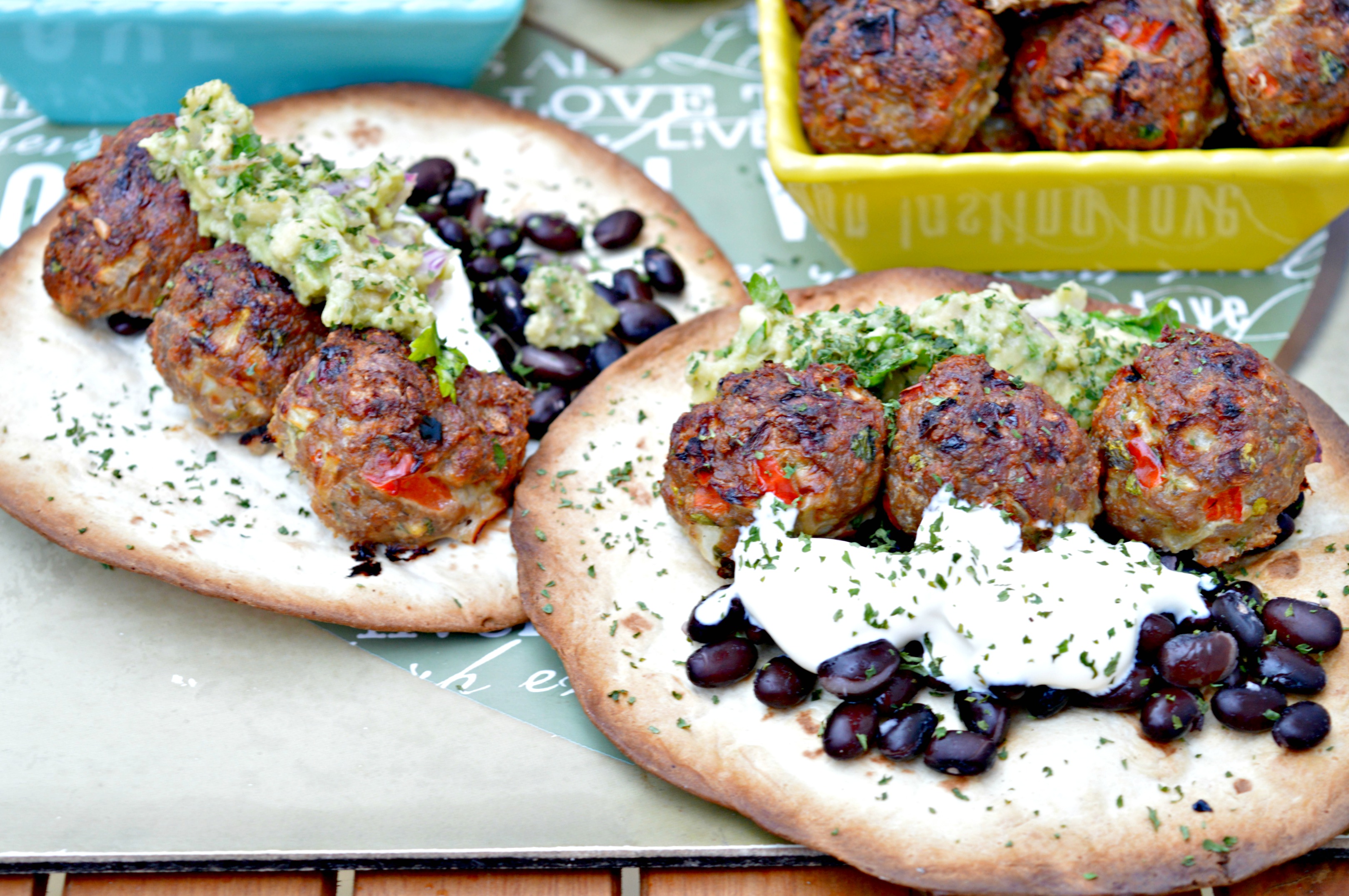 Turkey Meatballs Tacos