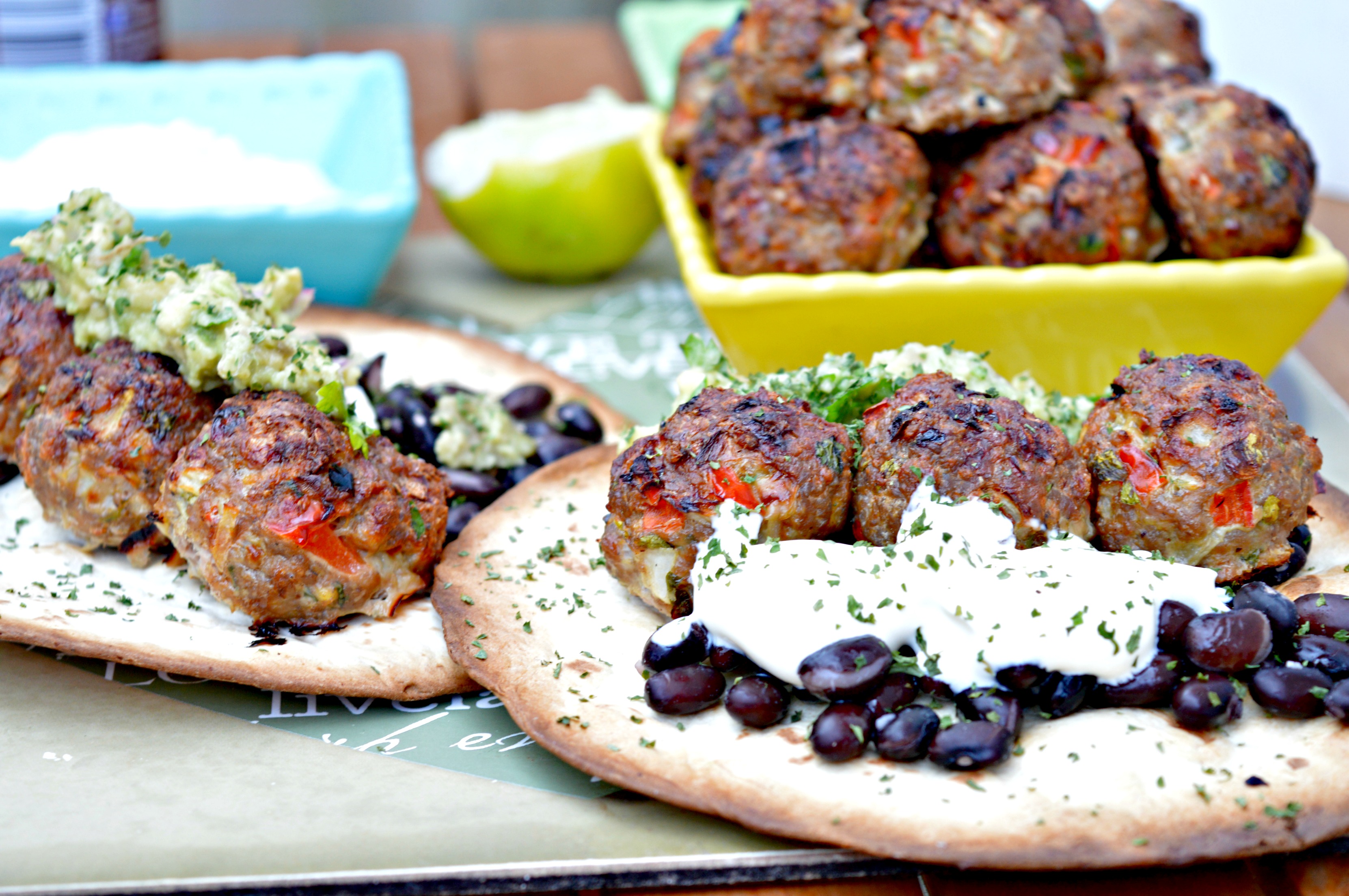 Turkey Meatballs Tacos