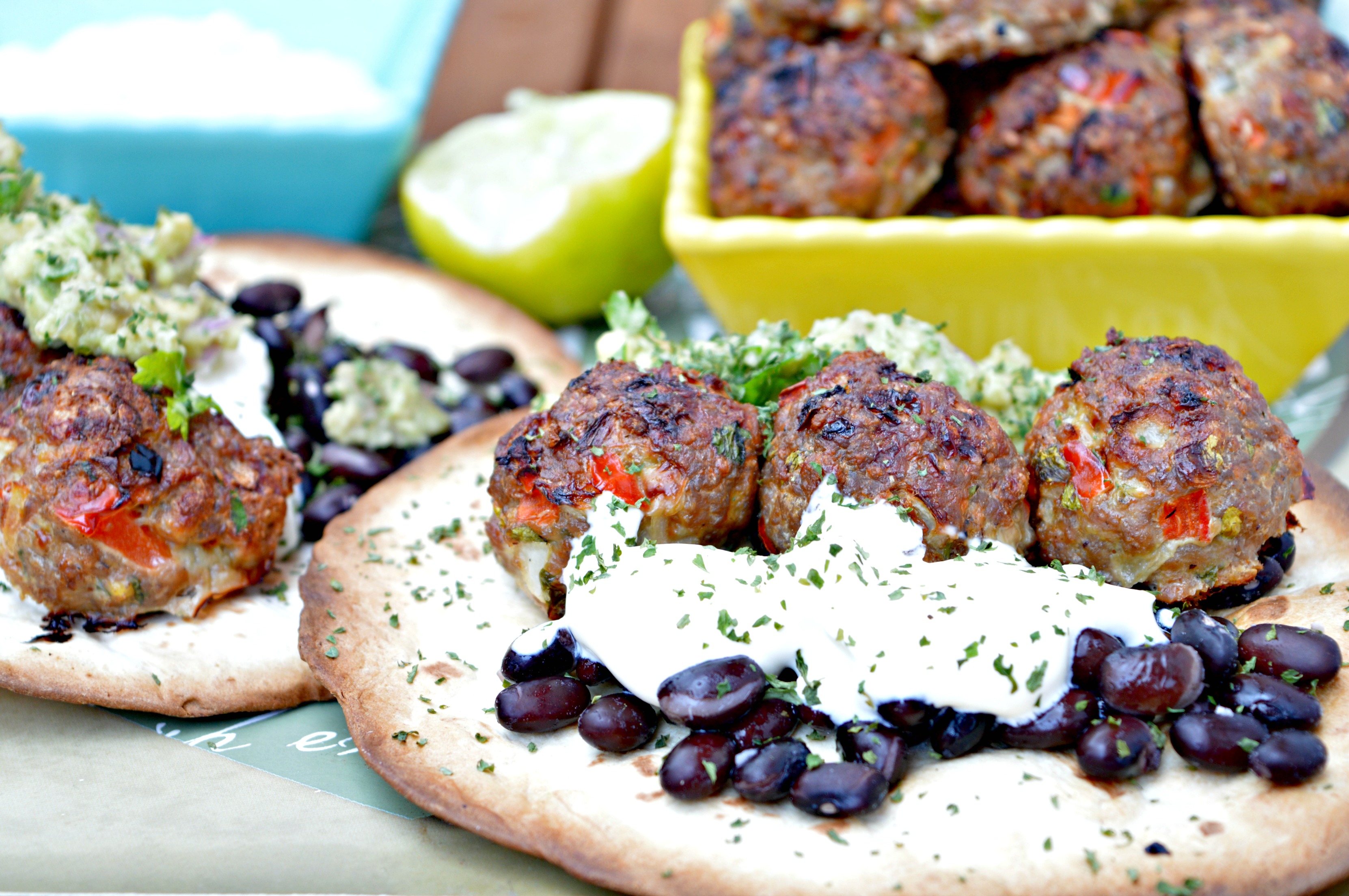 Turkey Meatballs Tacos