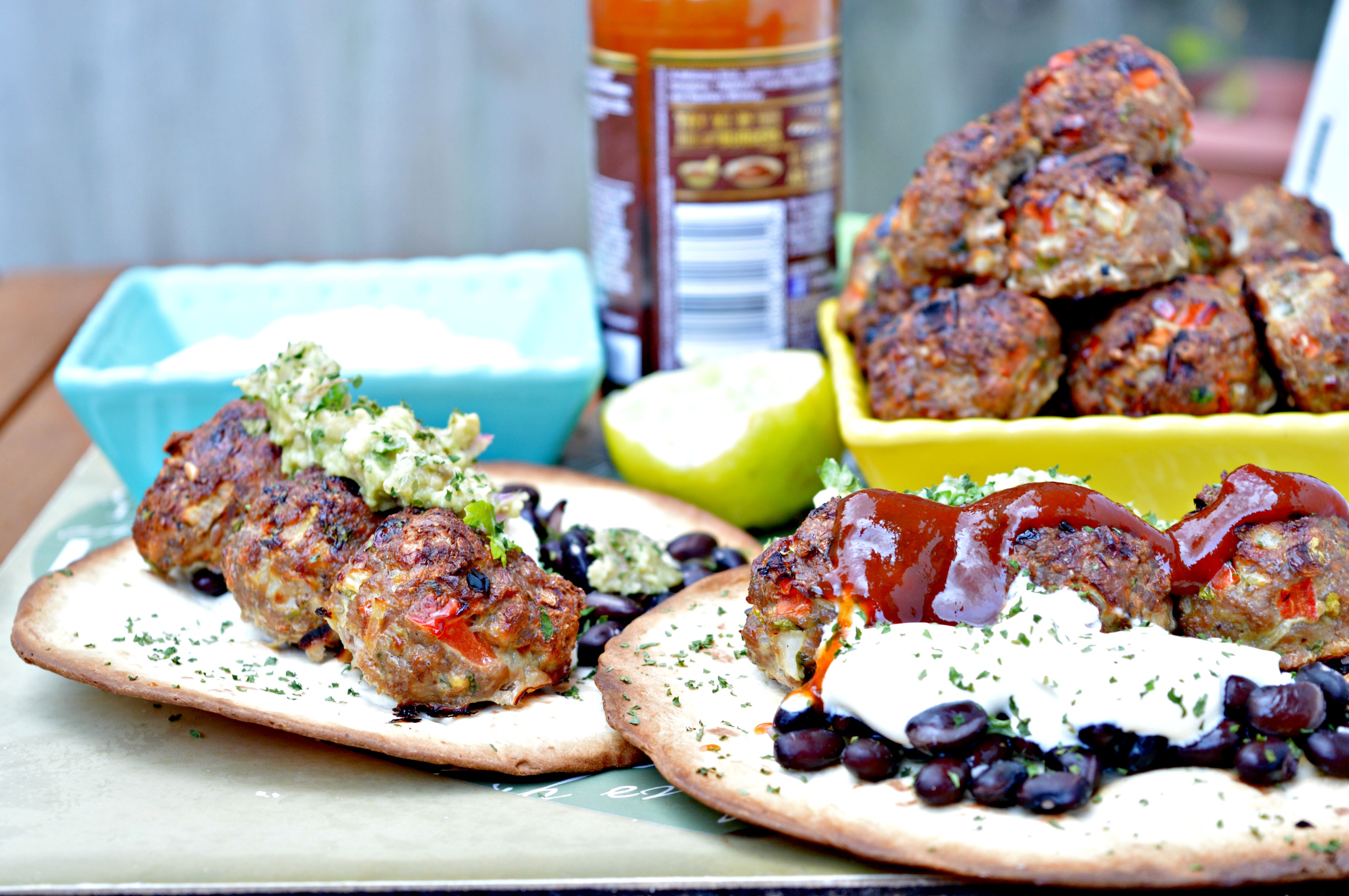 Turkey Meatballs Tacos