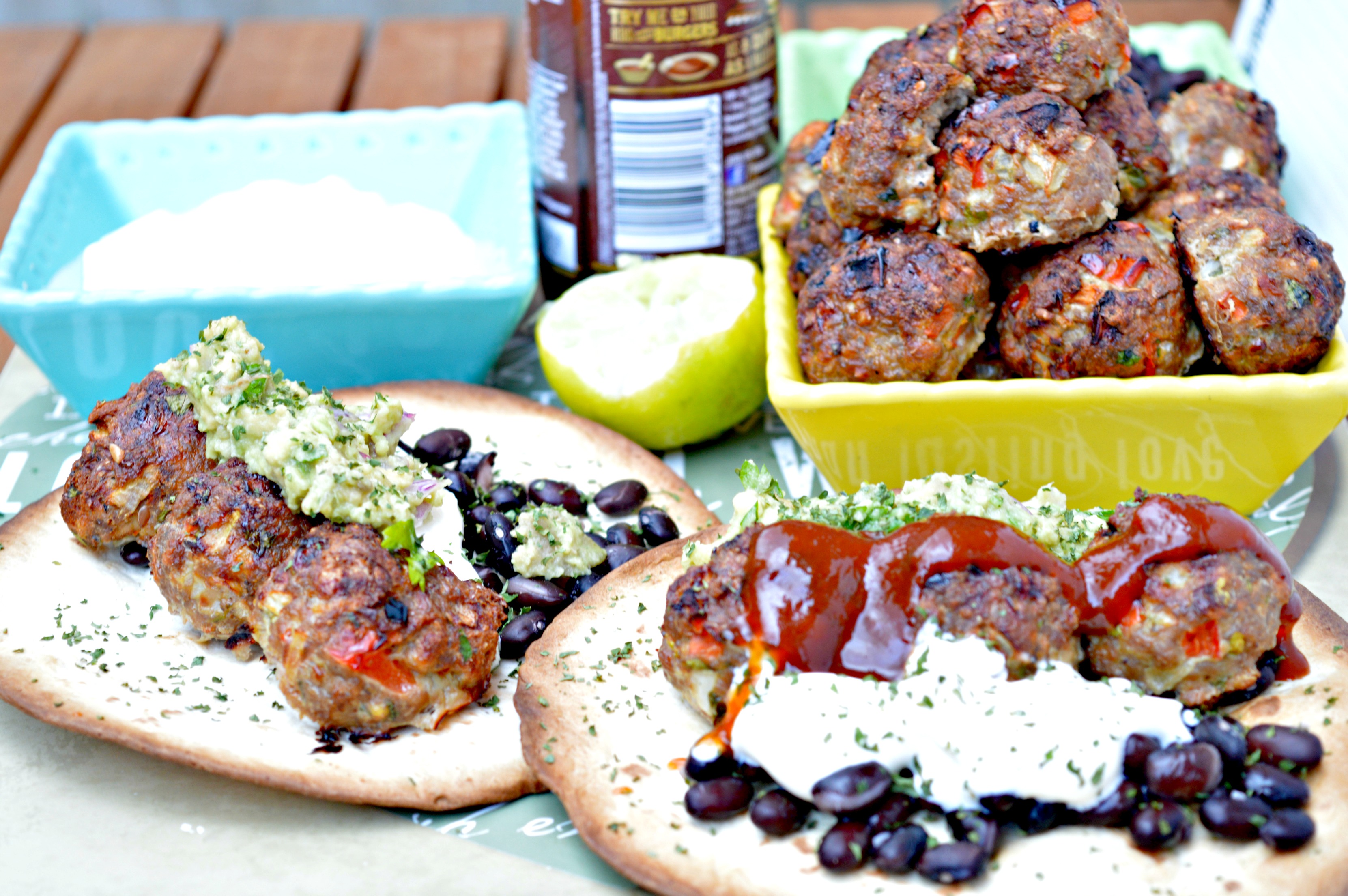 Turkey Meatballs Tacos