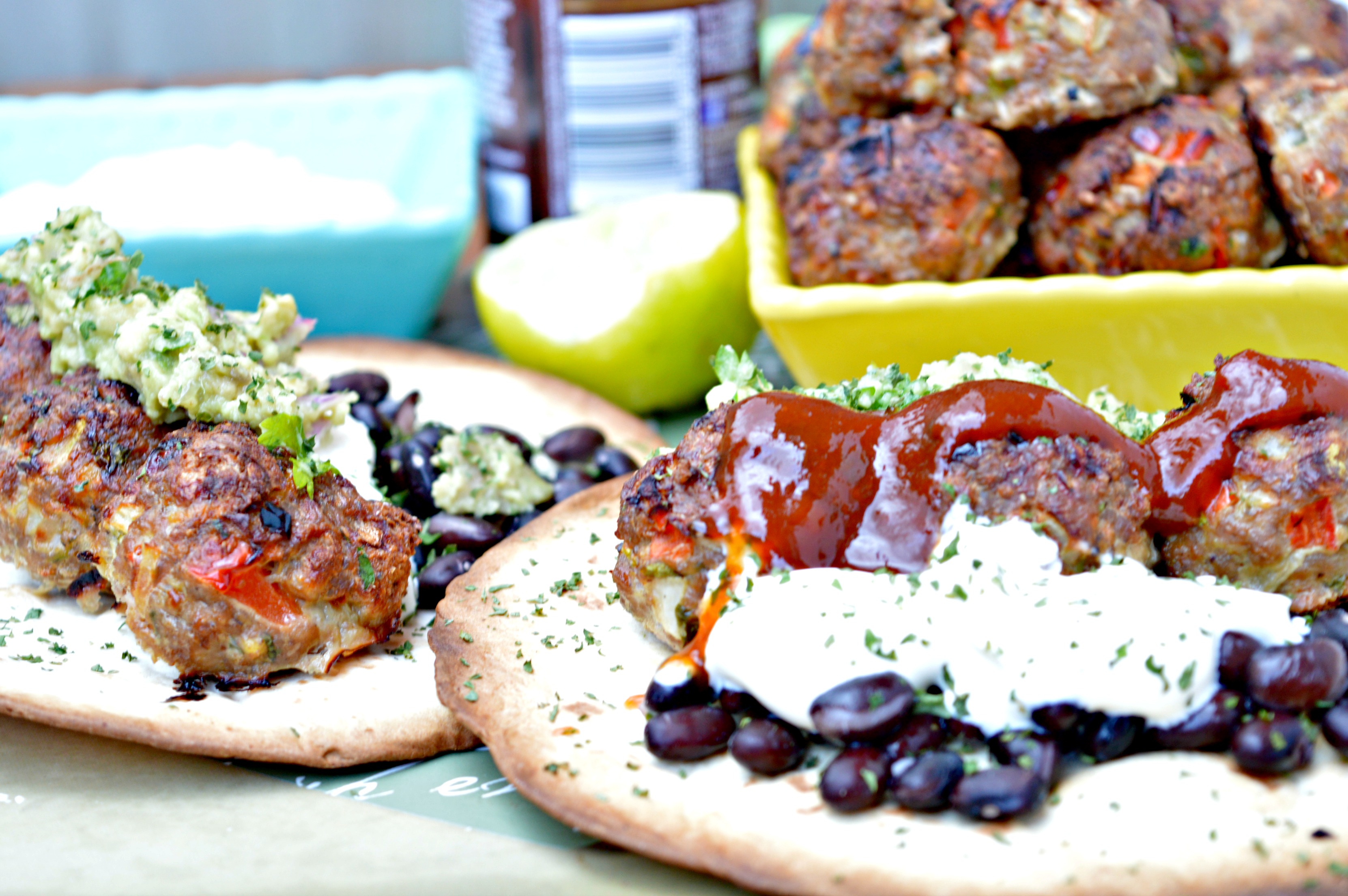 Turkey Meatballs Tacos