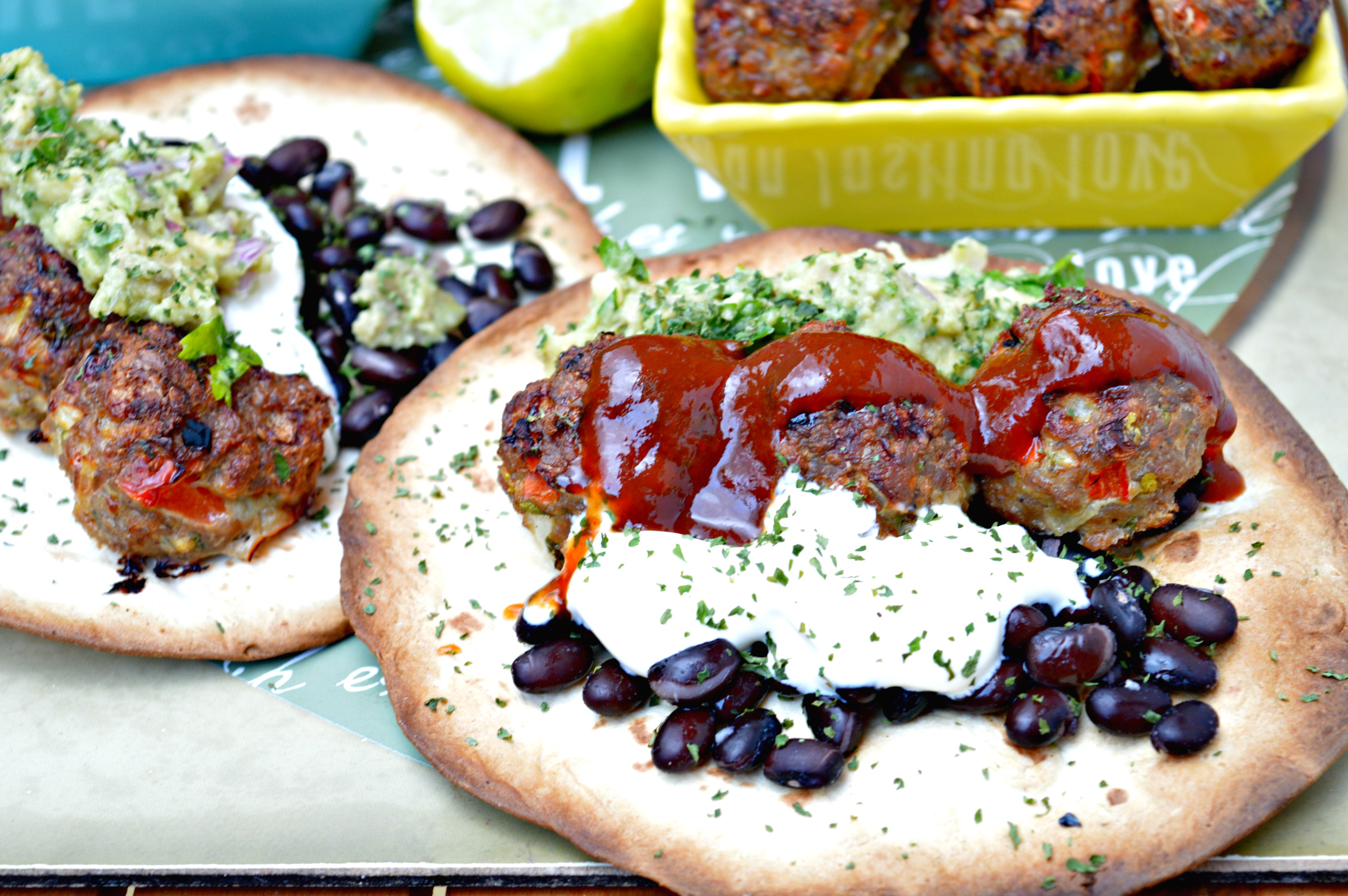 Turkey Meatballs Tacos