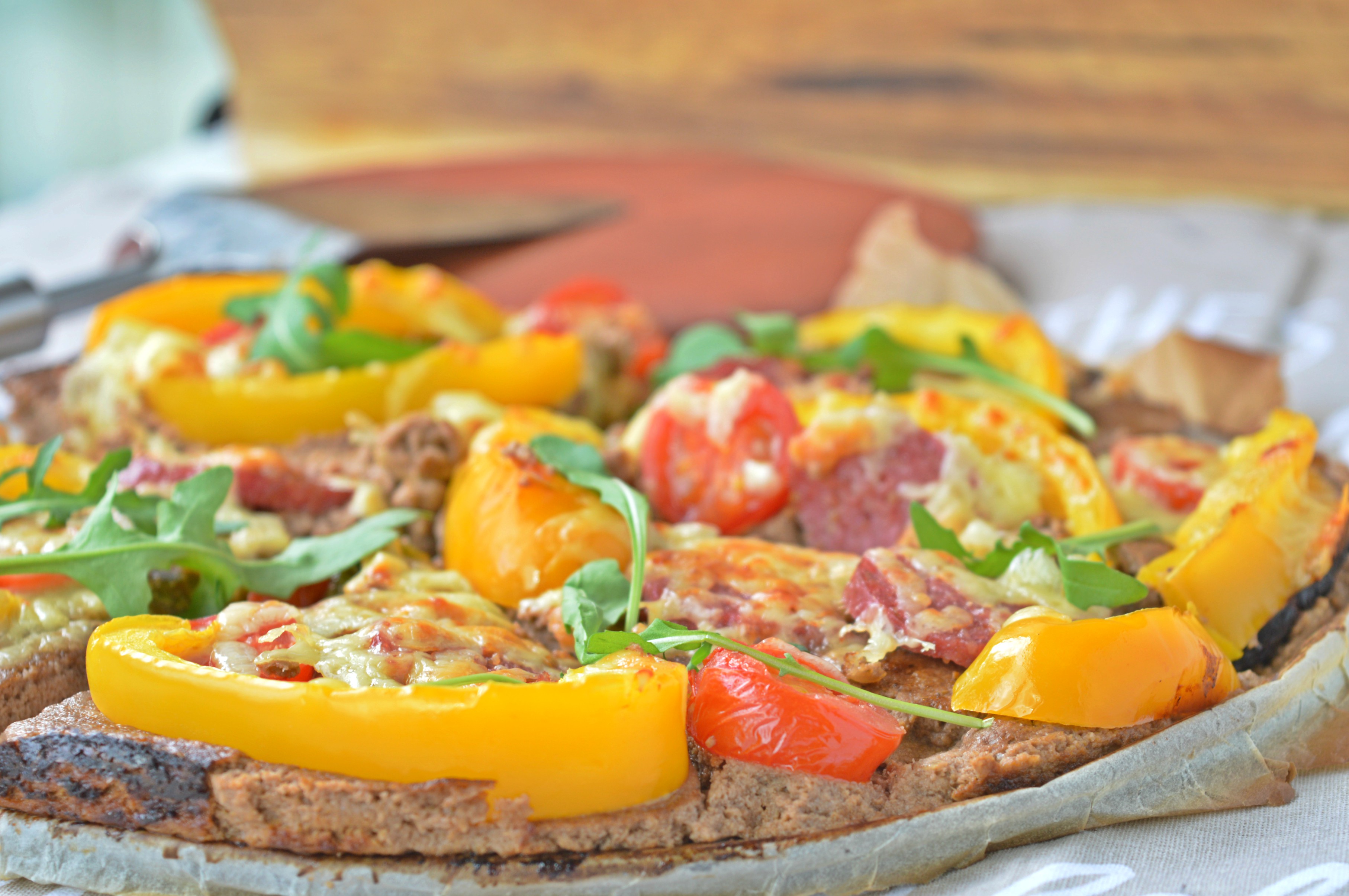 Mushroom & Cauliflower Crust Pizza