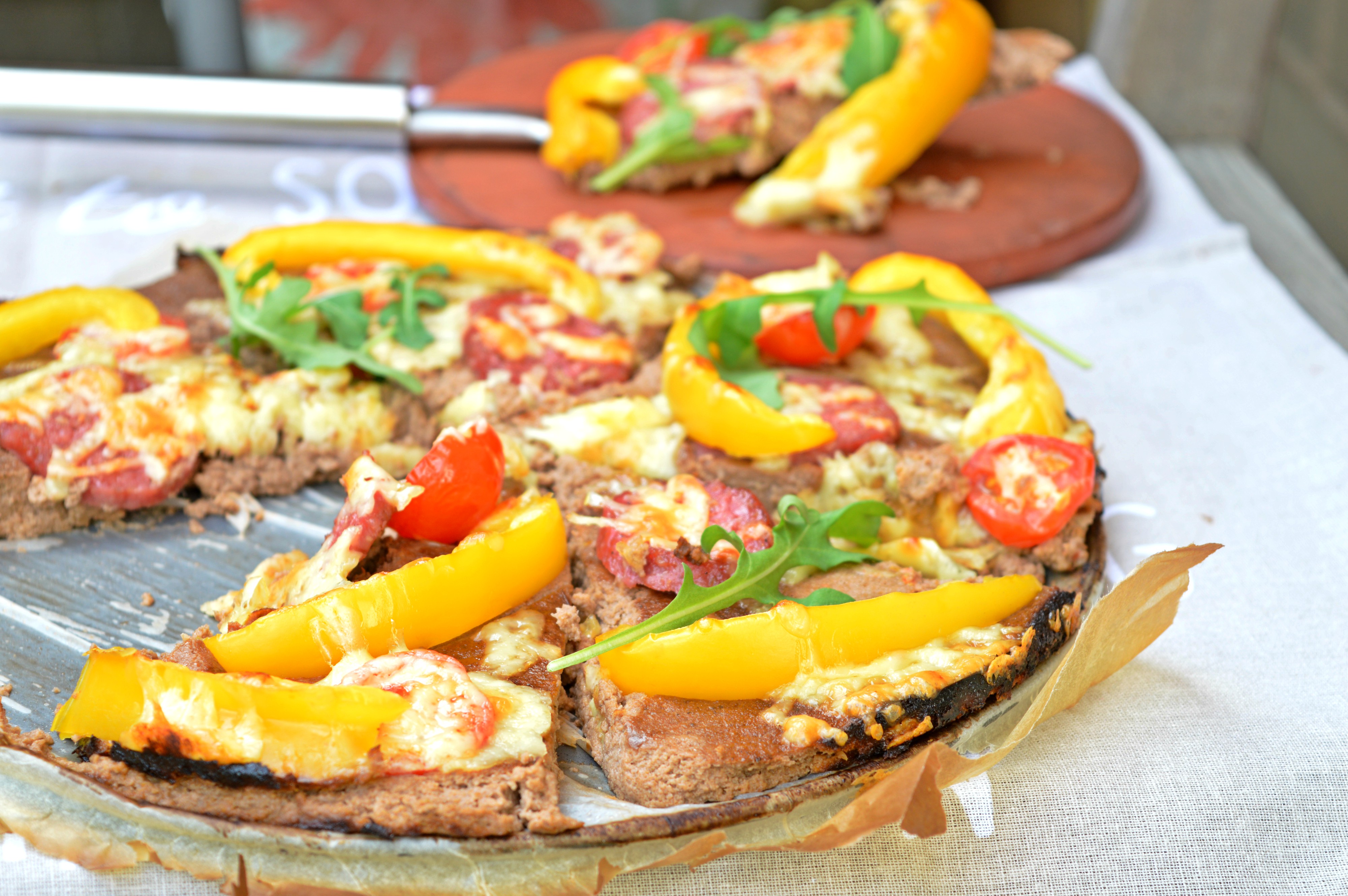 Mushroom & Cauliflower Crust Pizza