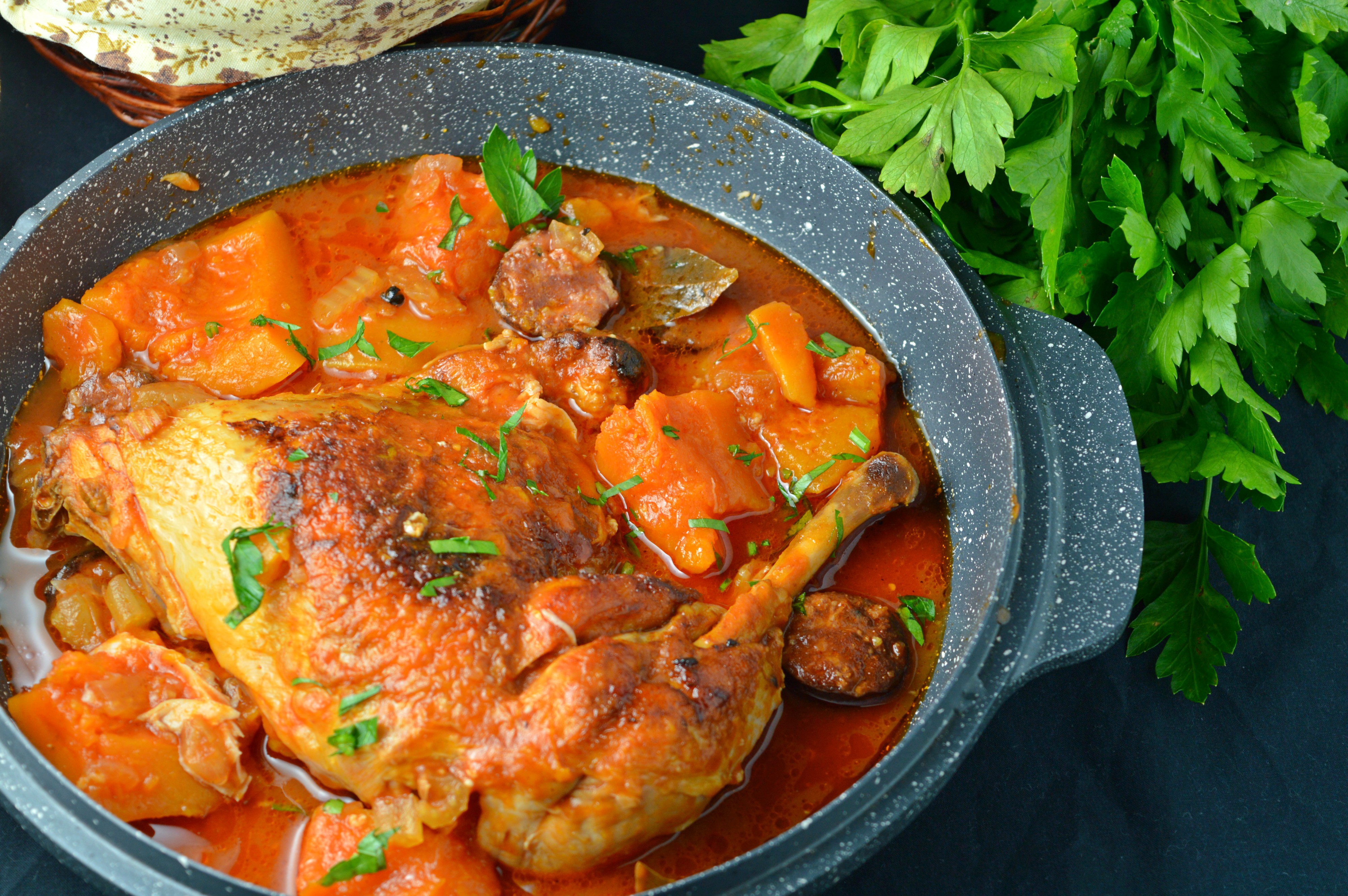 Pumpkin & Chicken Casserole