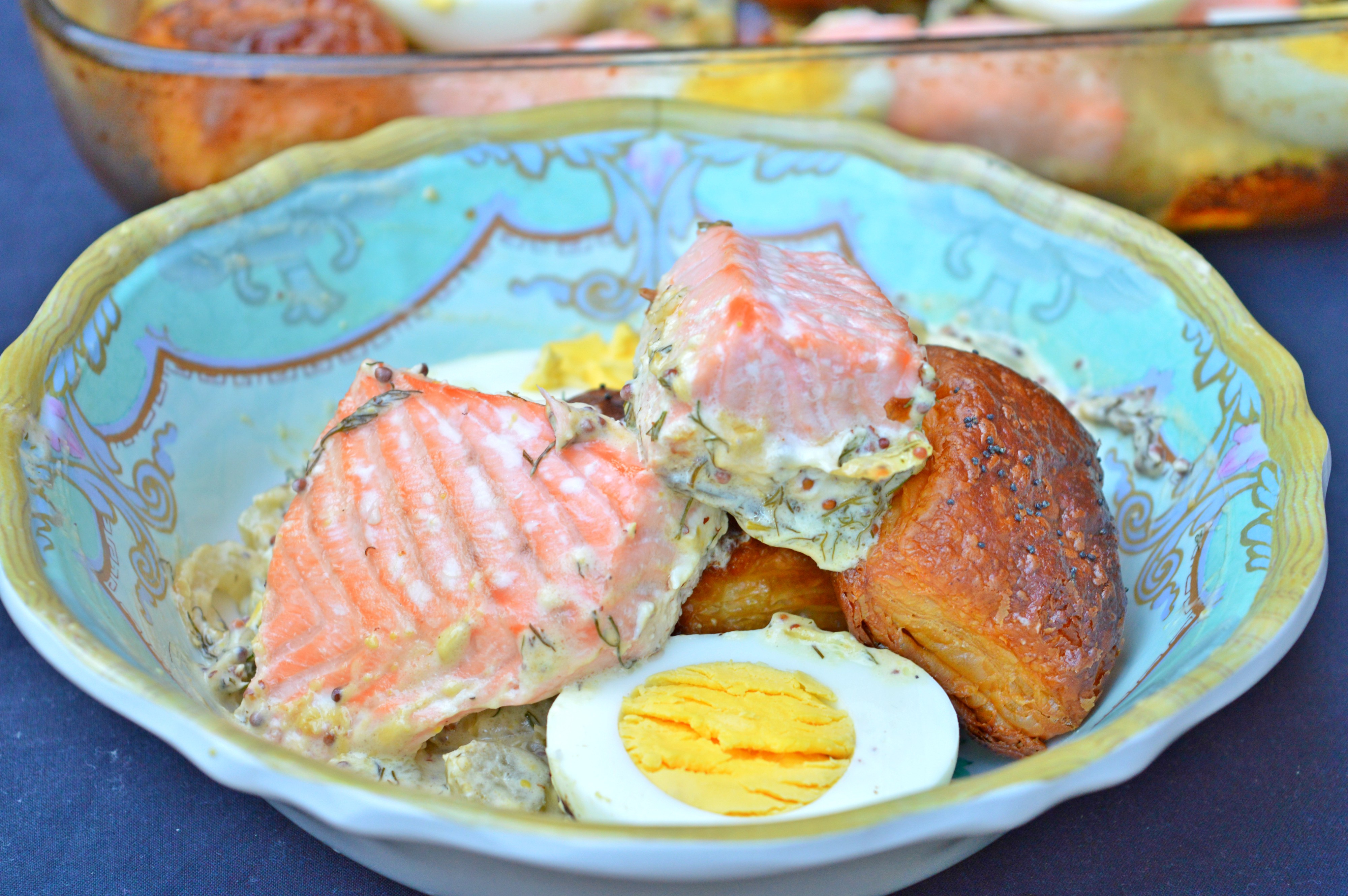 Salmon & Fennel Casserole