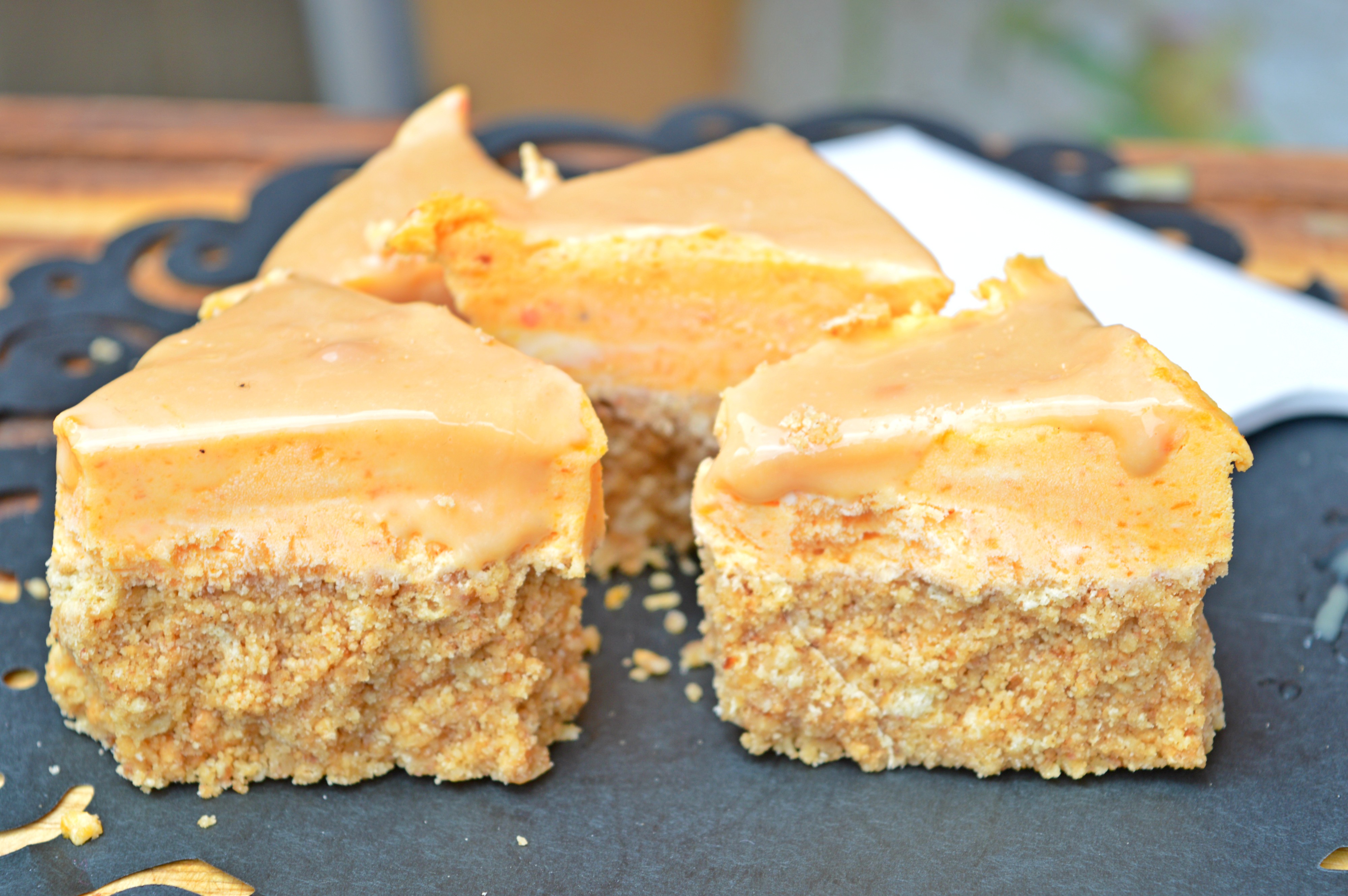 Salted Caramel Pumpkin Cheesecake