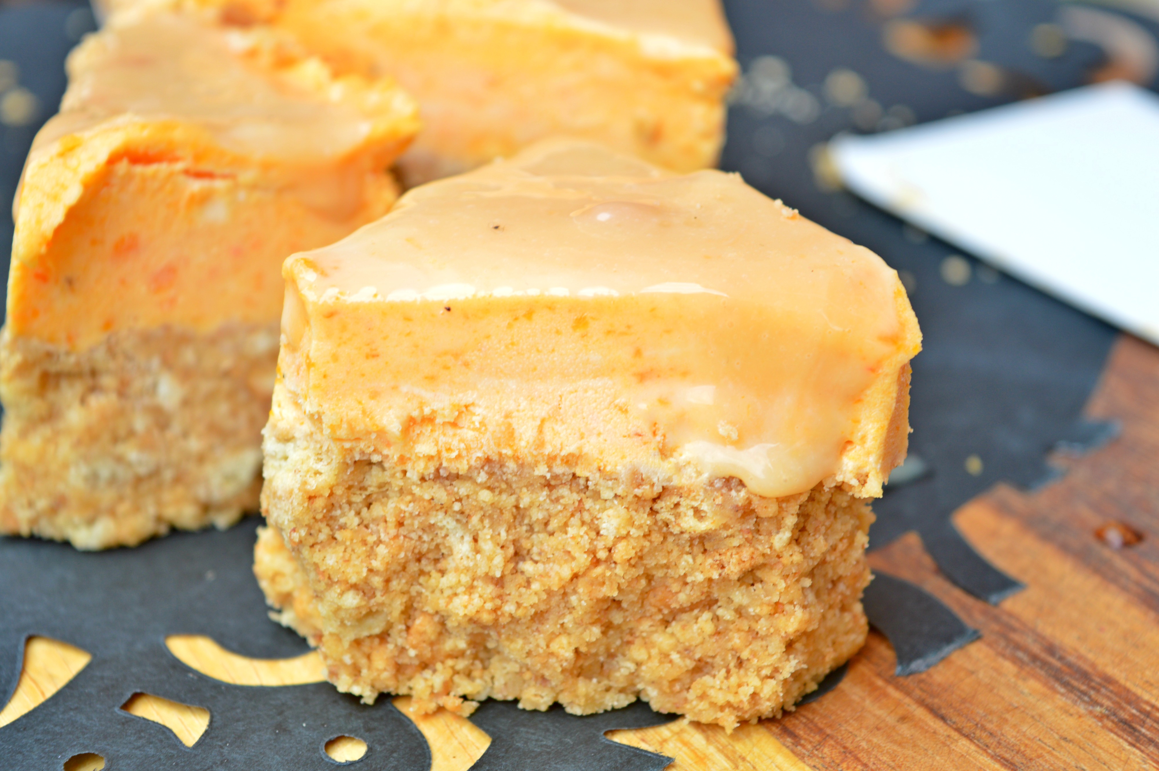 Salted Caramel Pumpkin Cheesecake