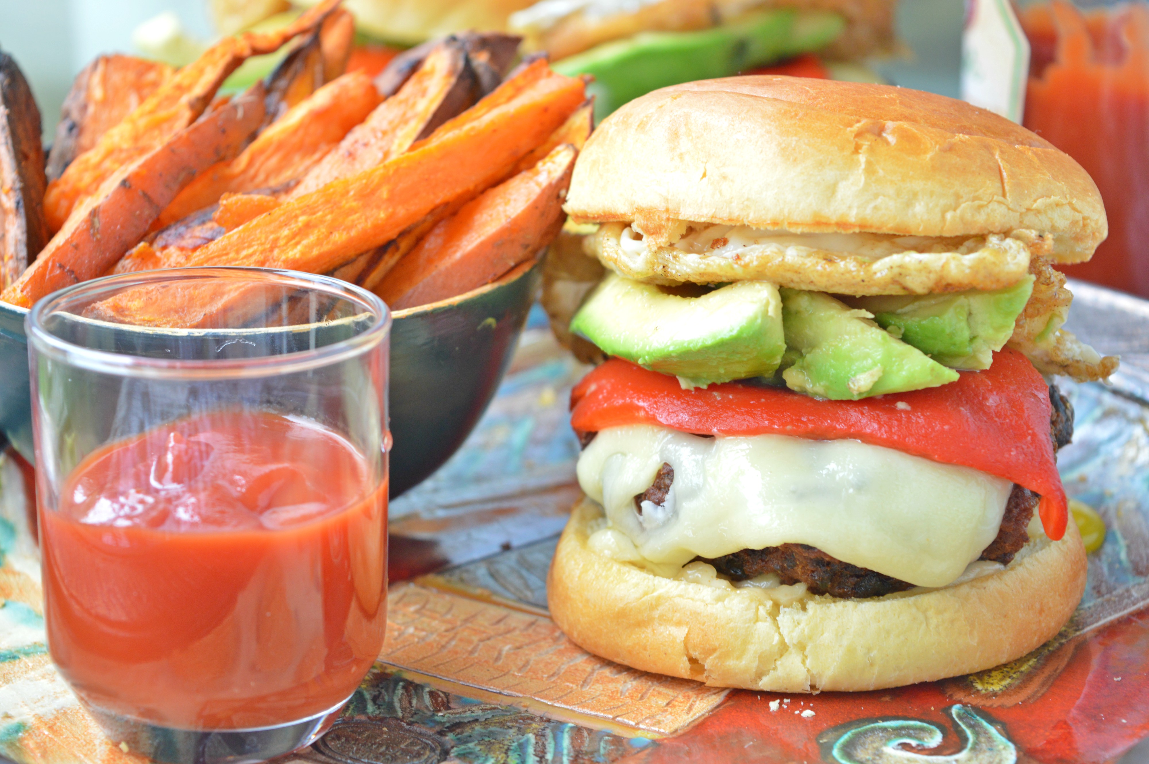 Turkey Breakfast Burger