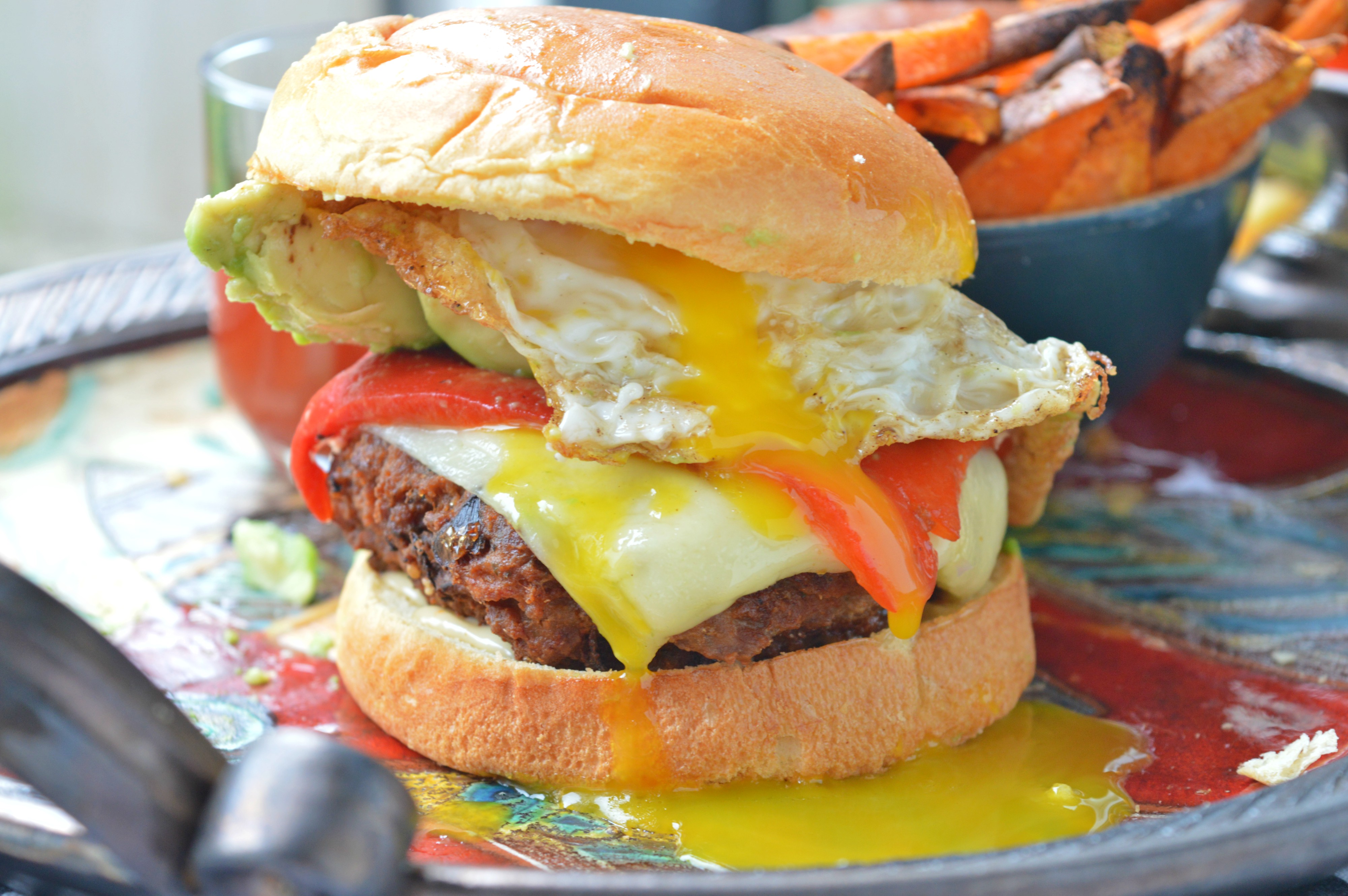 Turkey Breakfast Burger