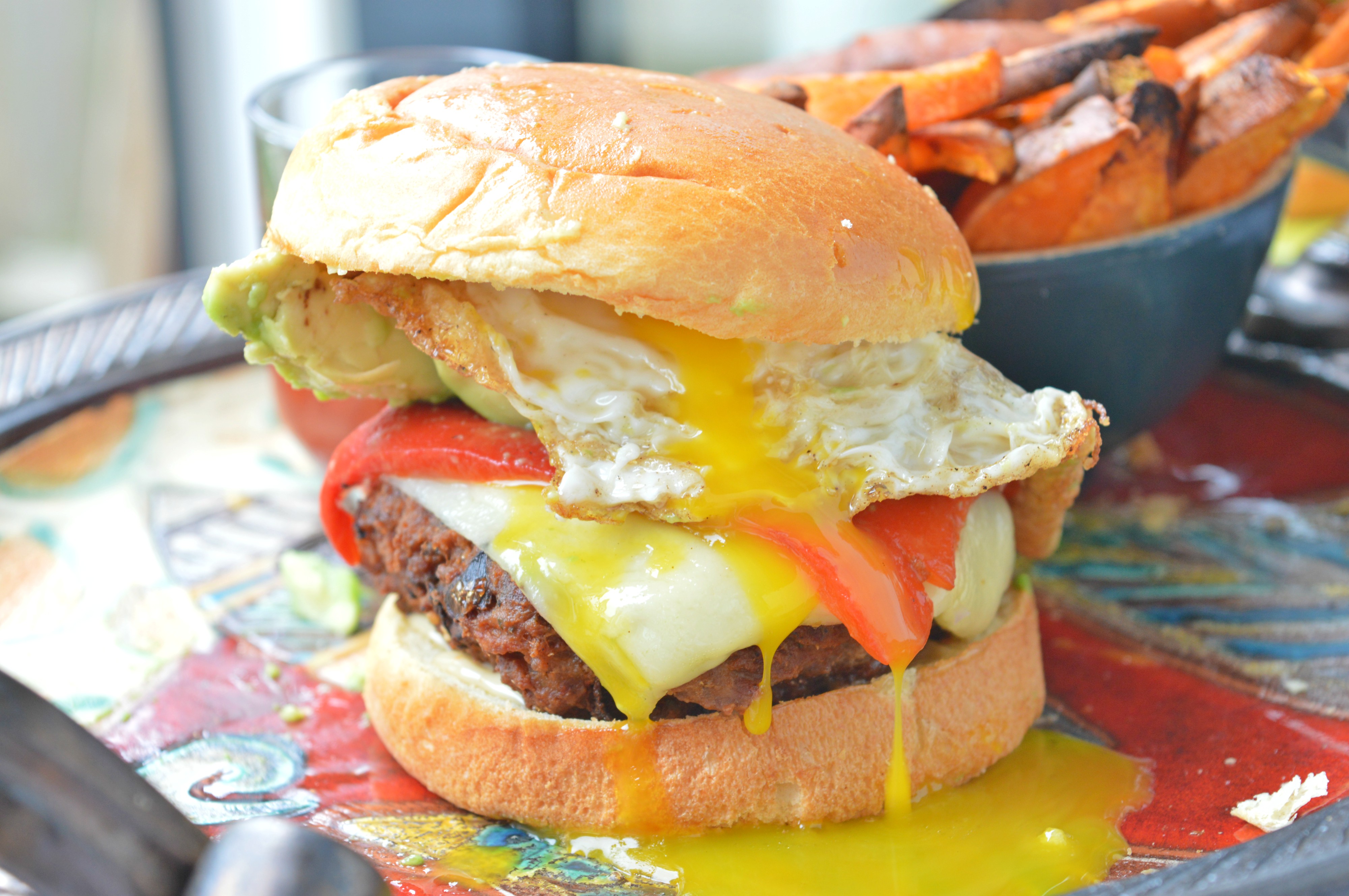 Turkey Breakfast Burger